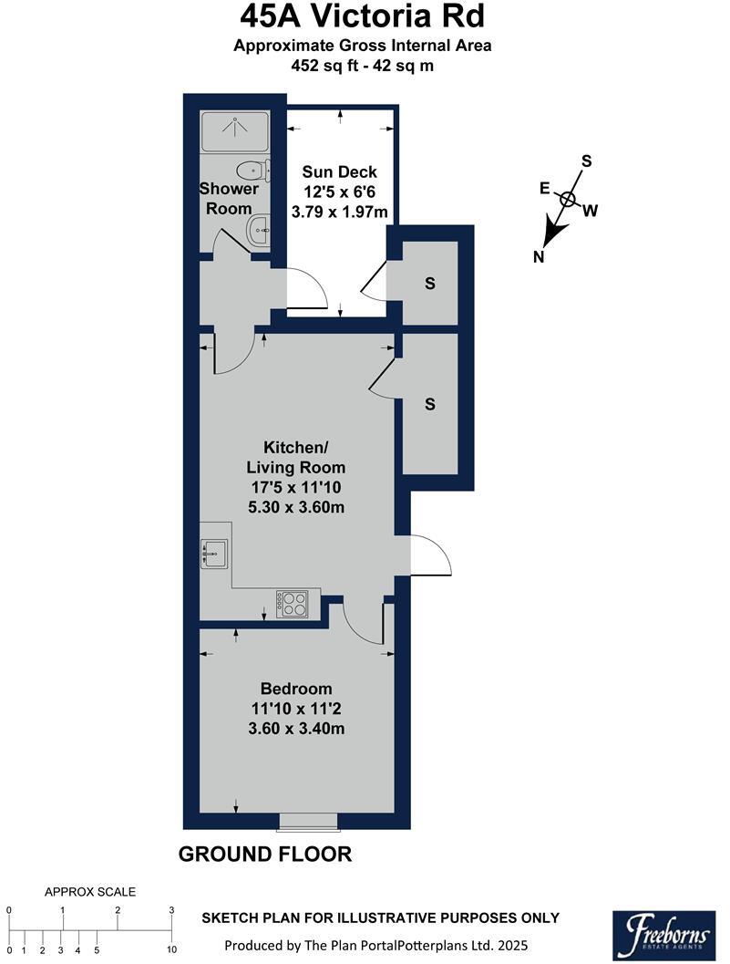 Victoria Road, Dartmouth floorplan