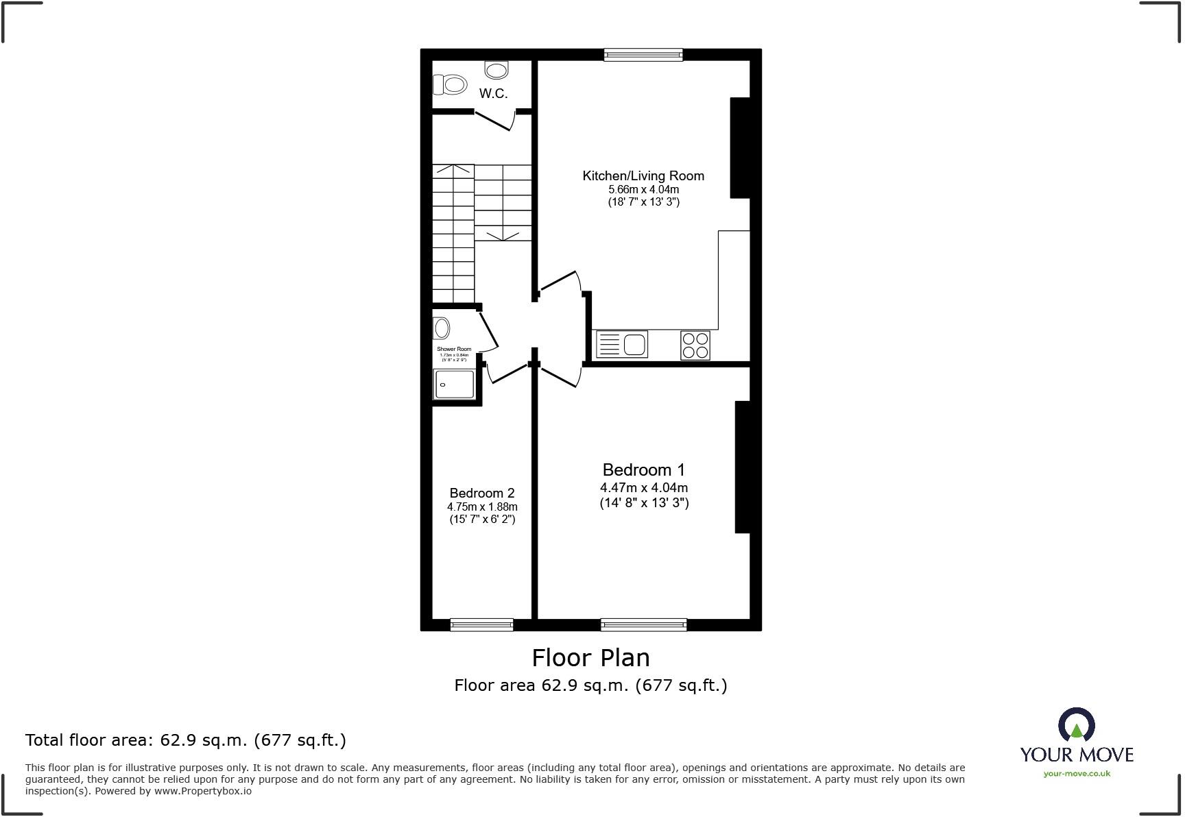 Magdalen Road, St. Leonards-on-Sea, East Sussex, TN37 floorplan