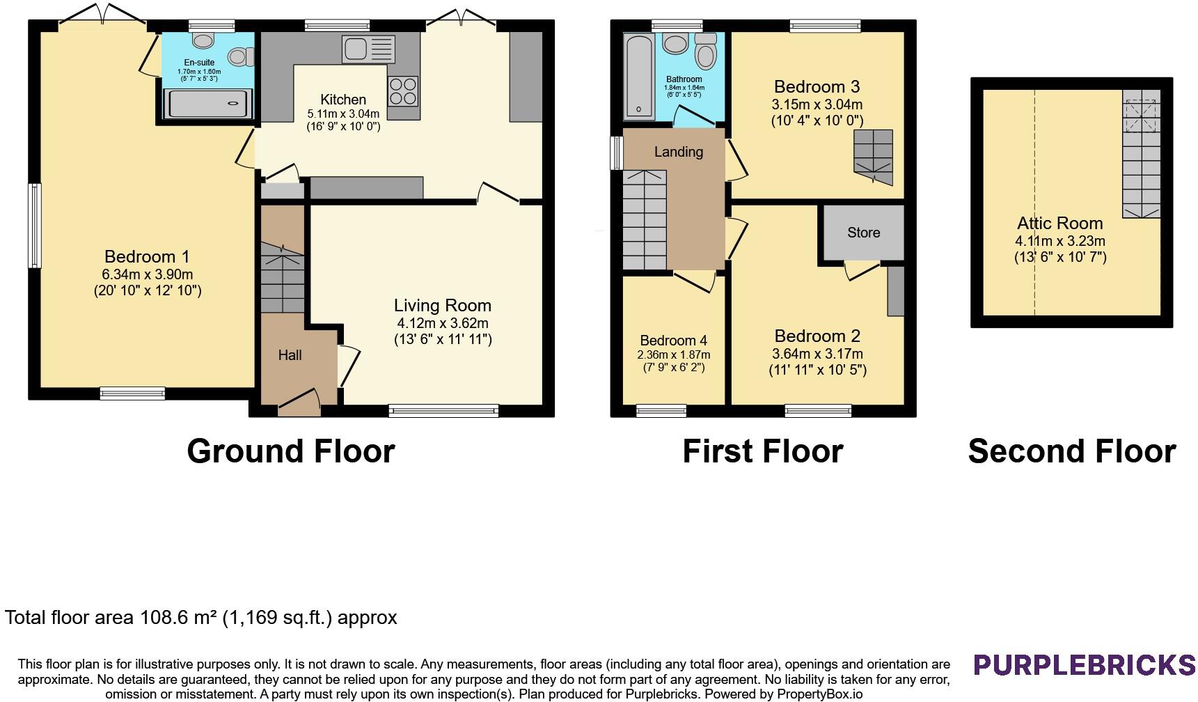 Healdswood Street, Sutton-in-Ashfield, NG17 floorplan