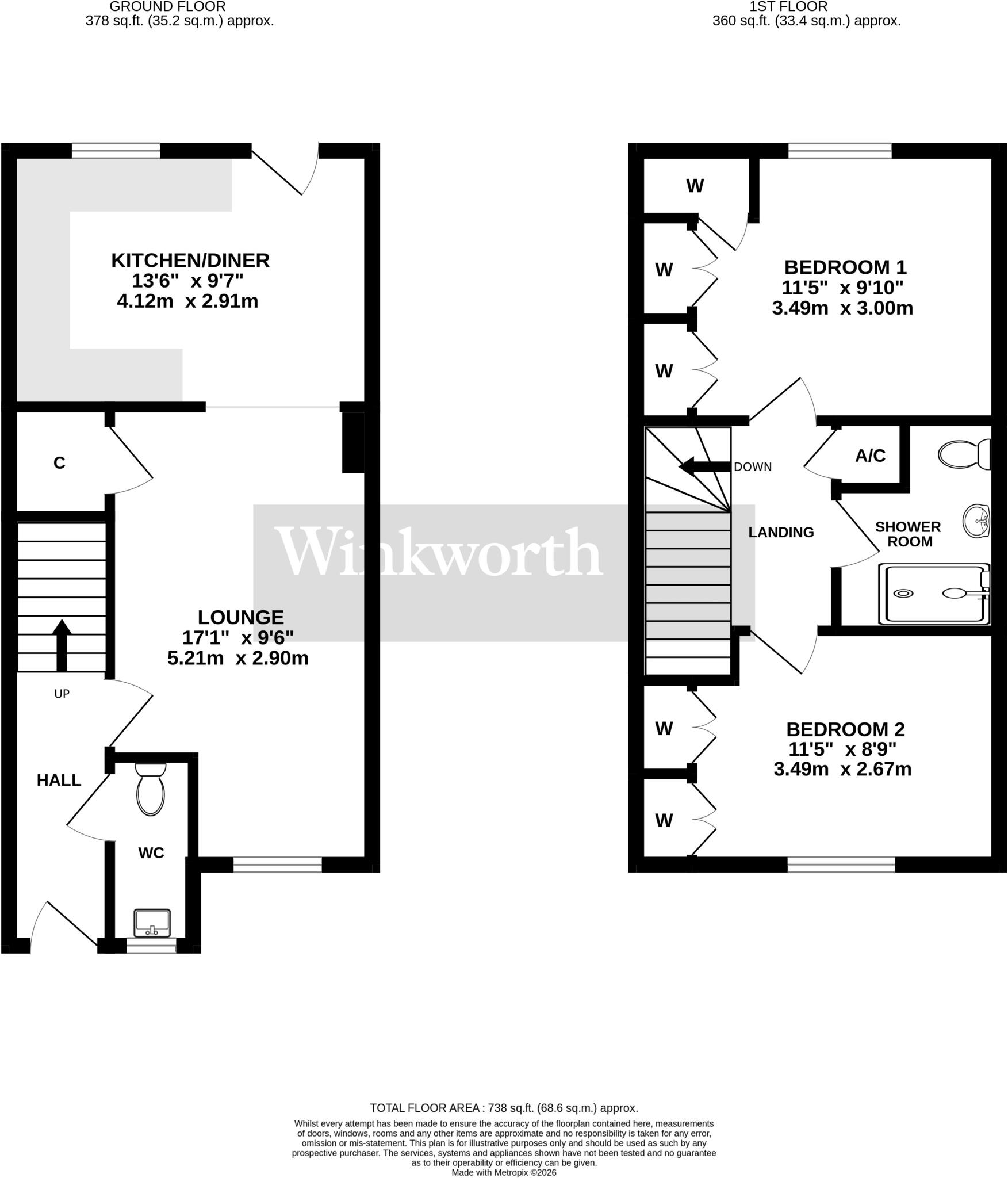 New Road, North Walsham, Norfolk, NR28 floorplan