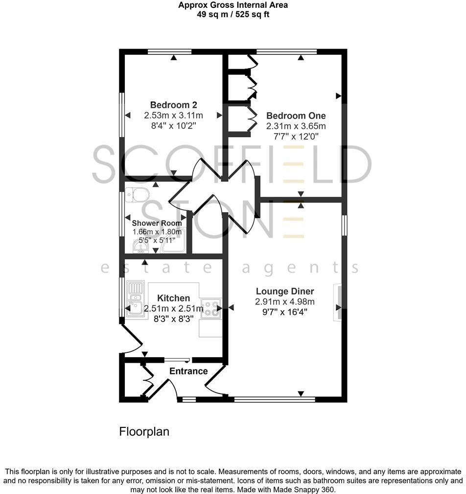 Chatsworth Drive, Tutbury, Burton-On-Trent floorplan