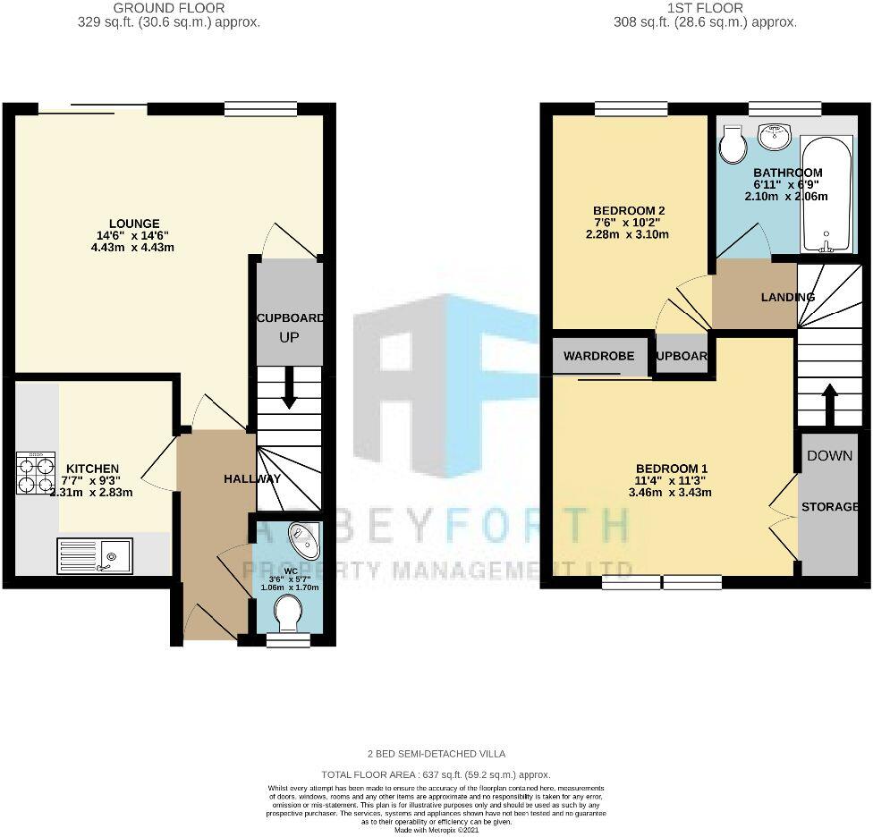 39 Colliston Road, Dunfermline floorplan