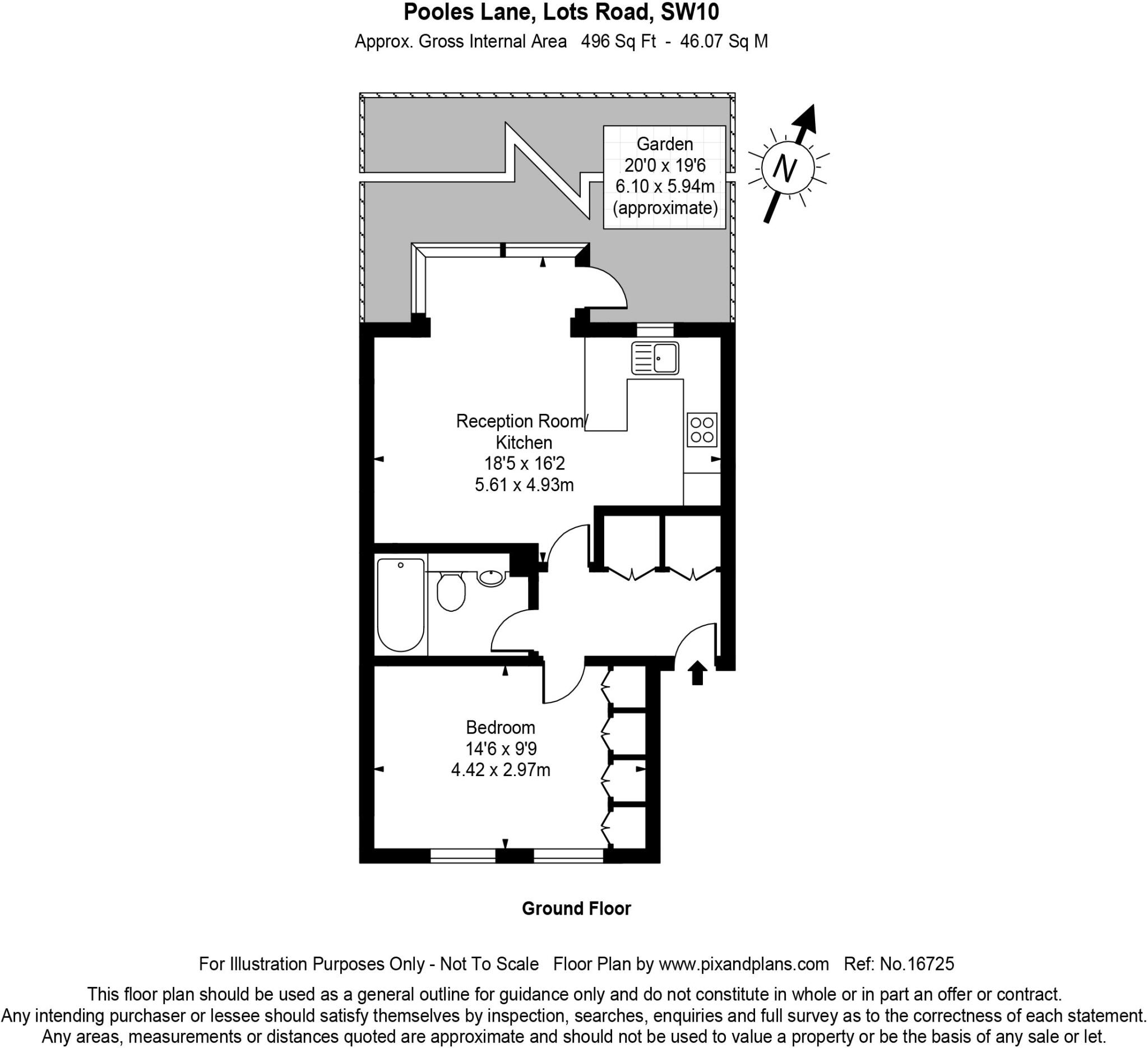 Pooles Lane, Chelsea floorplan