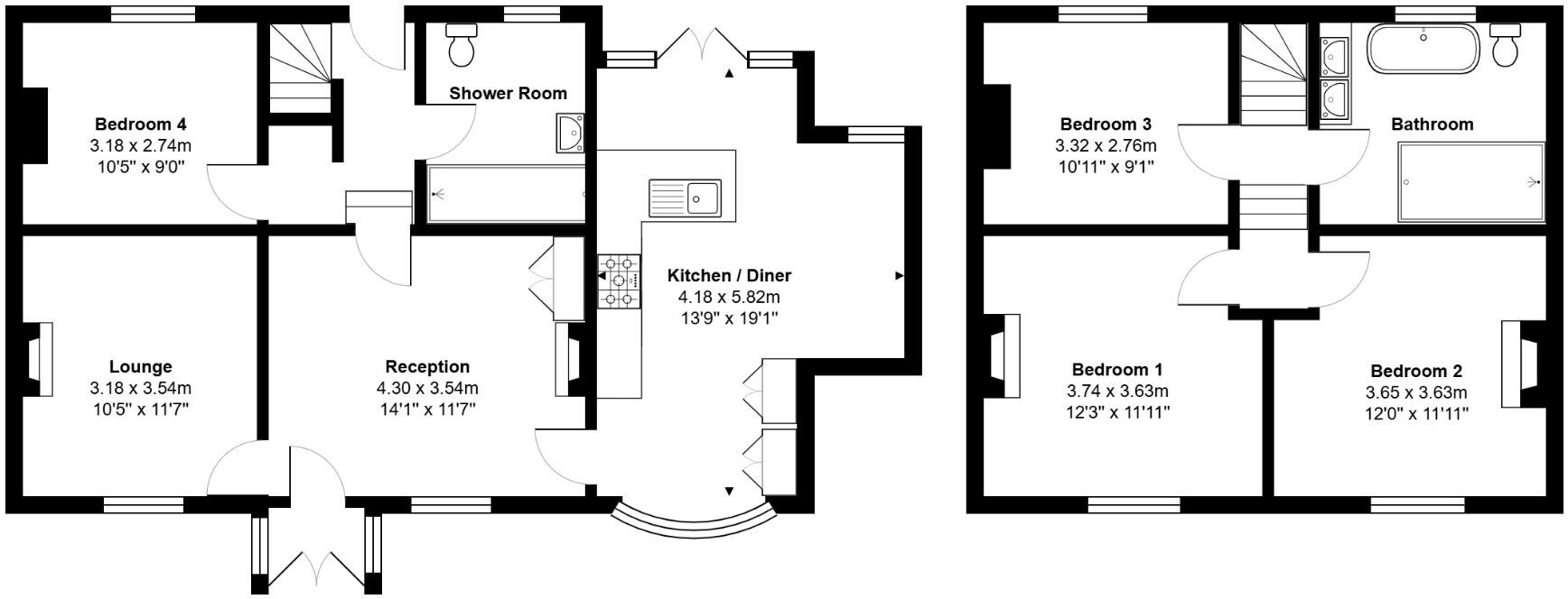 Peacehaven, The Street, Olveston, BS35 floorplan