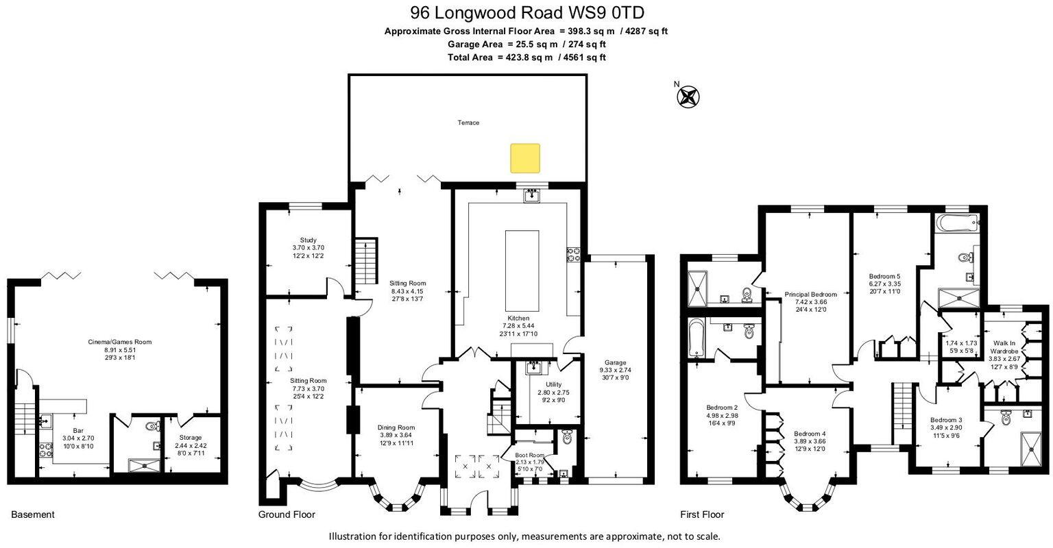 Longwood Road, Aldridge , West Midlands floorplan
