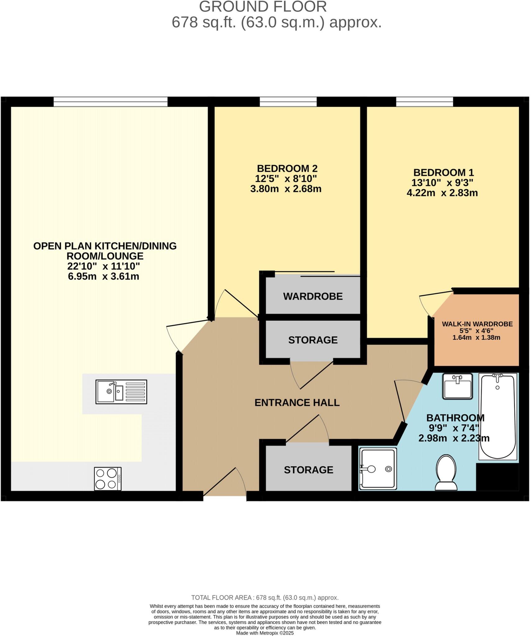 38, Lantern Court, Hillsborough Road, Ilfracombe, Devon, EX34 floorplan