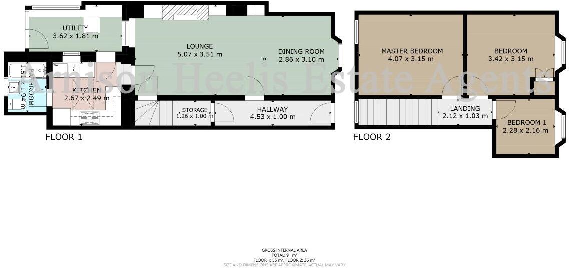 Arthur Street, Penrith floorplan