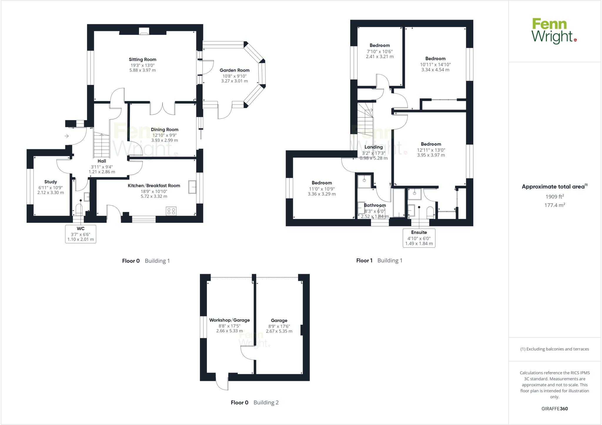 Cages Way, Melton, Woodbridge, Suffolk, IP12 floorplan