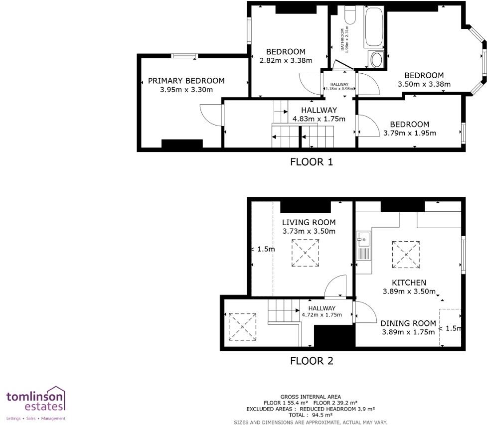 Nottingham Road, Basford, Nottingham, NG7 7DA floorplan
