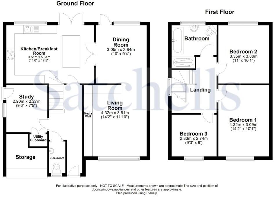 Hazel Grove, Stotfold, Hitchin, SG5 floorplan