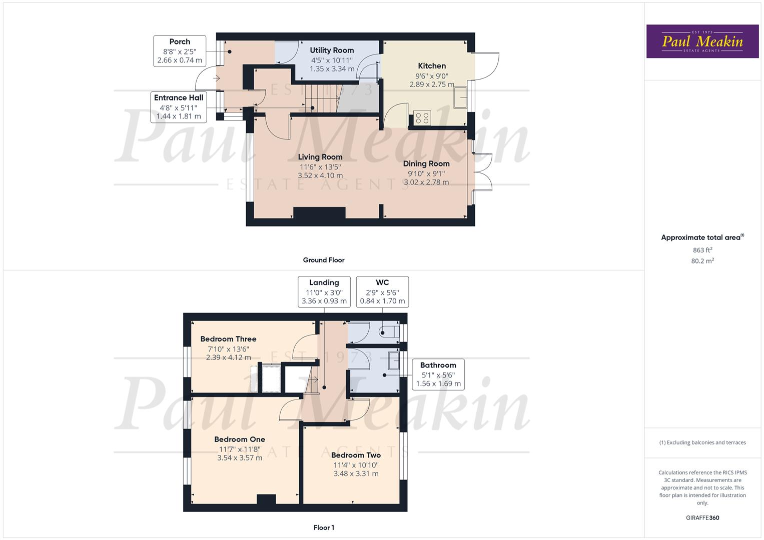 Castle Hill Avenue, Croydon floorplan