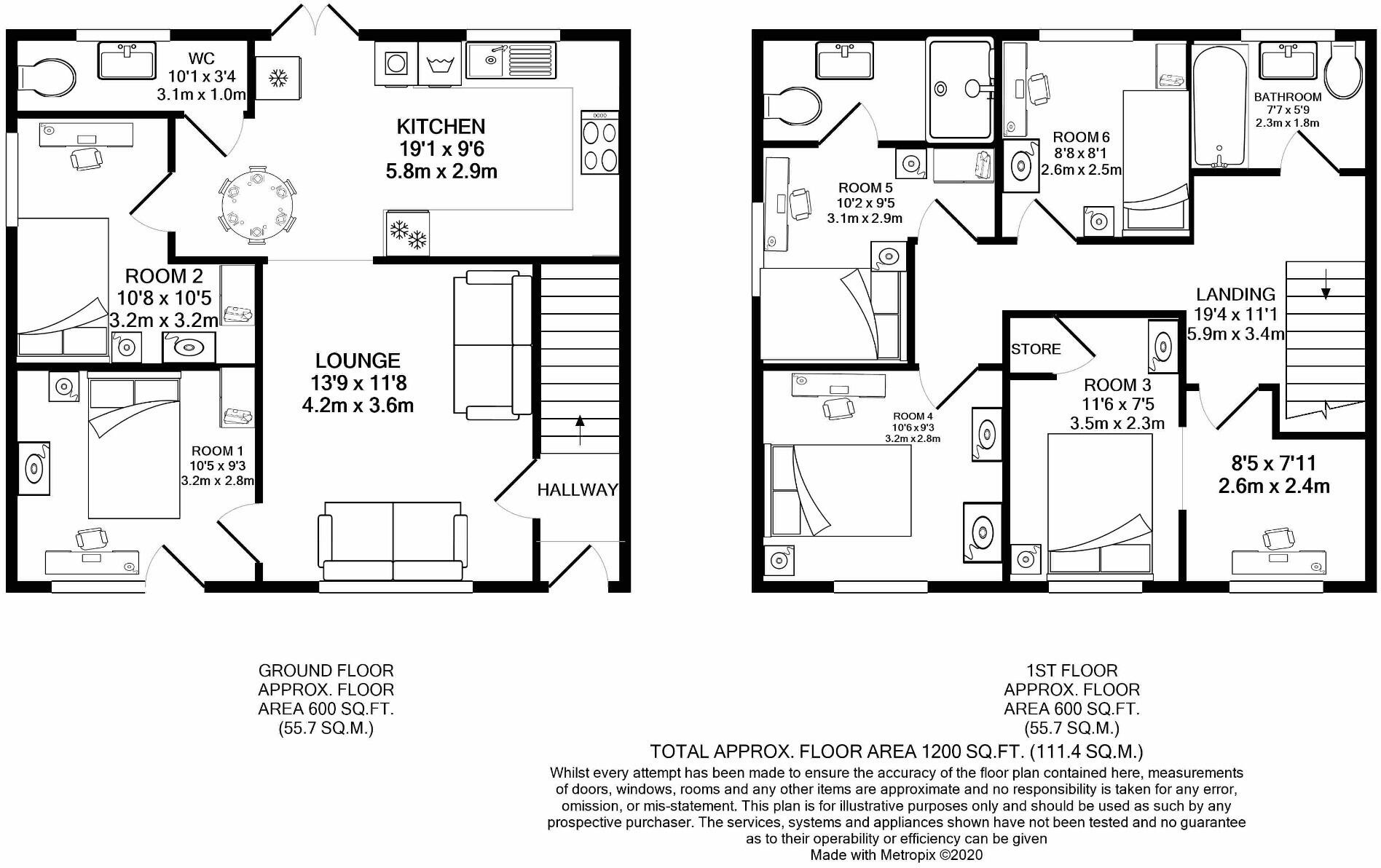 Hawkwood Crescent, St. John's, Worcester floorplan