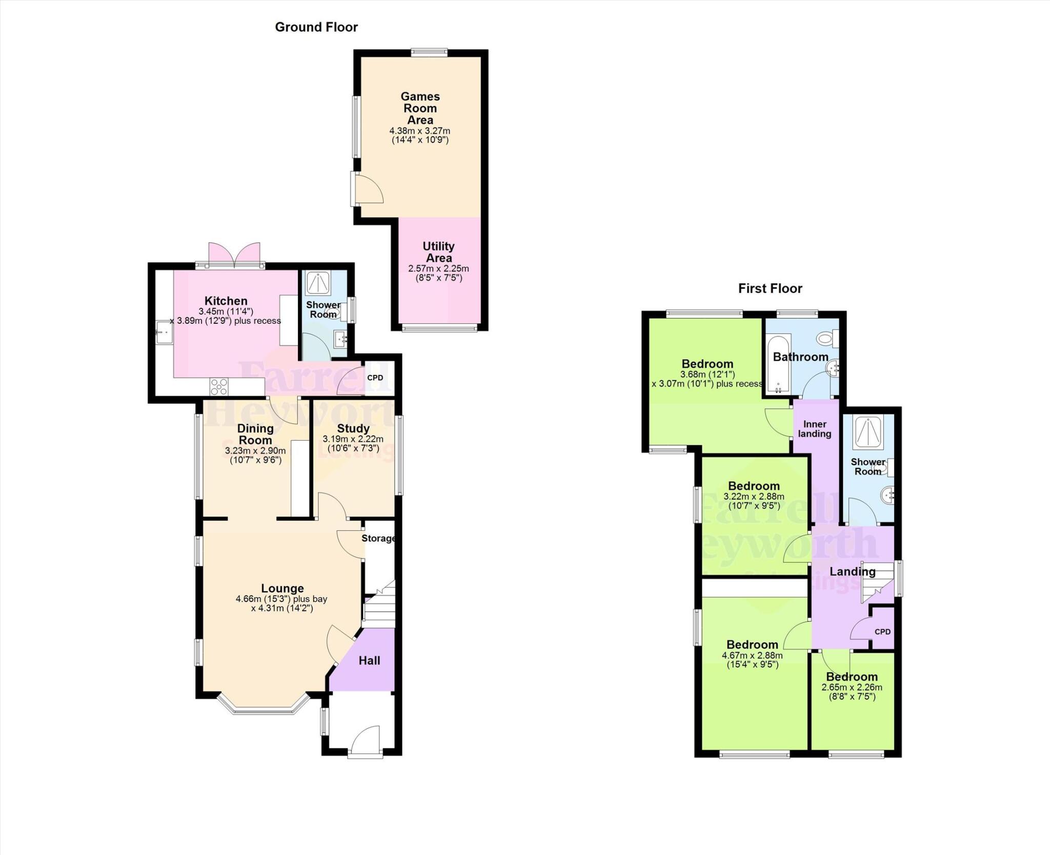 Croftgate, Fulwood, Preston floorplan