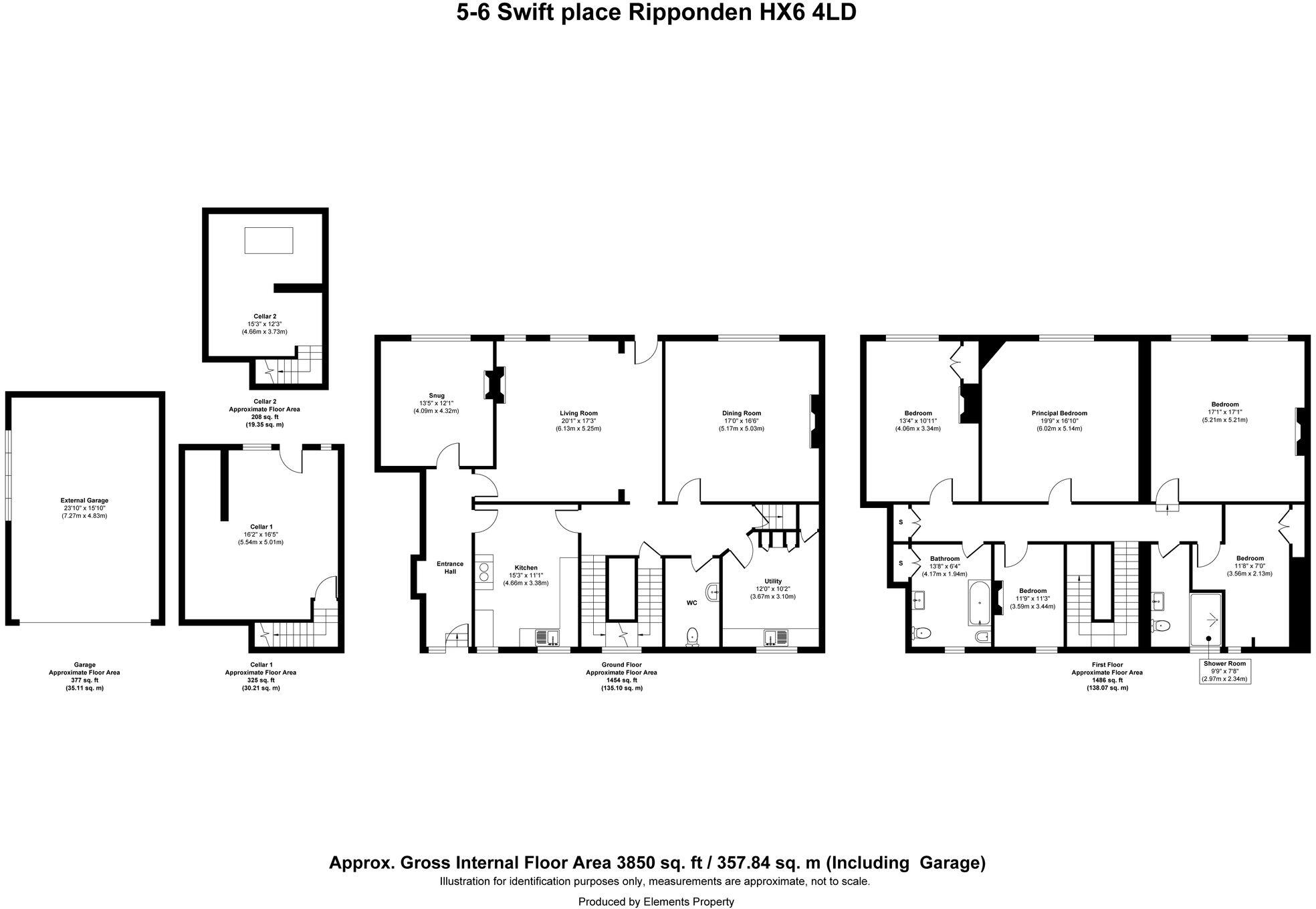 Swift Place, Sowerby Bridge, HX6 floorplan