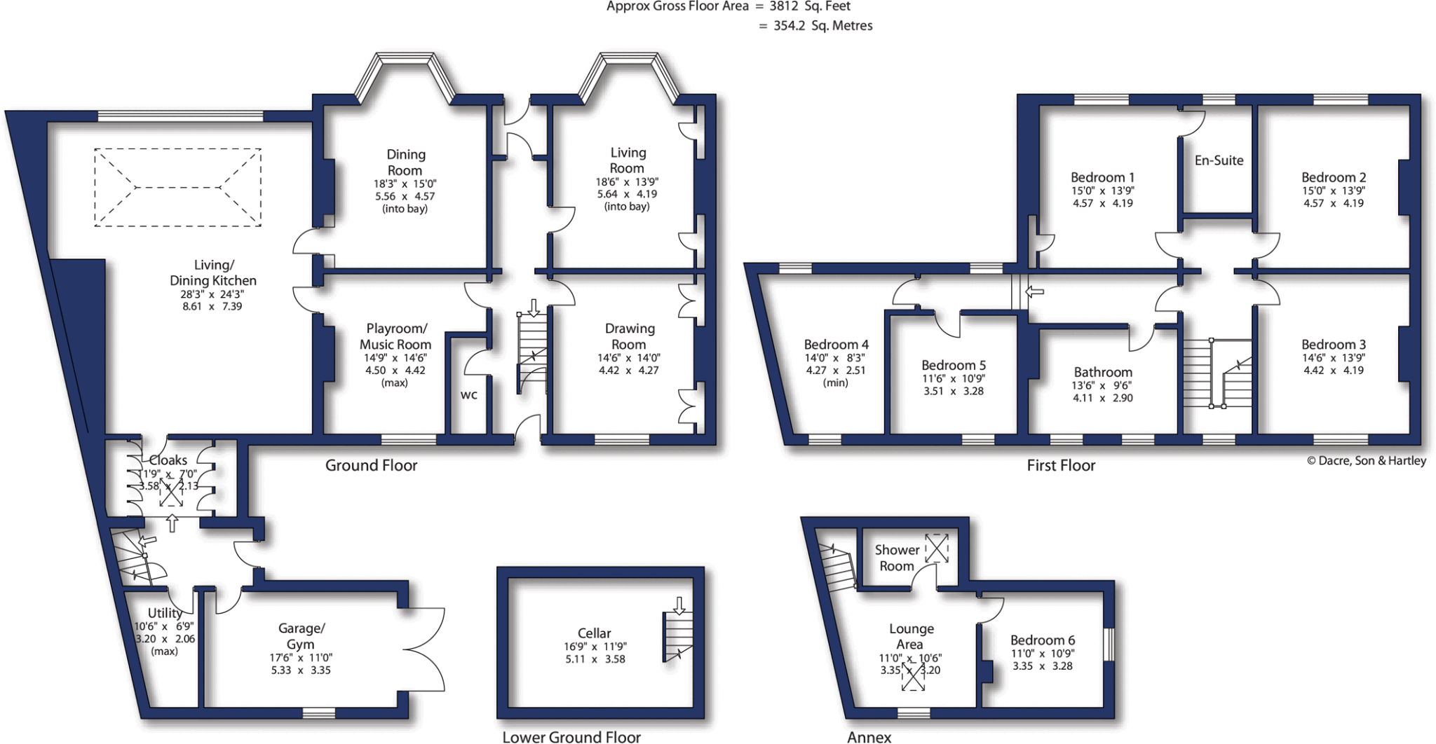 Cottage Road, Headingley, Leeds, LS6 floorplan