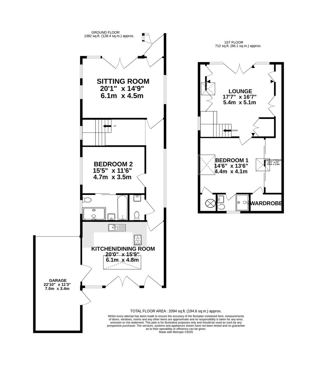 Danefield Road, Selsey, PO20 floorplan