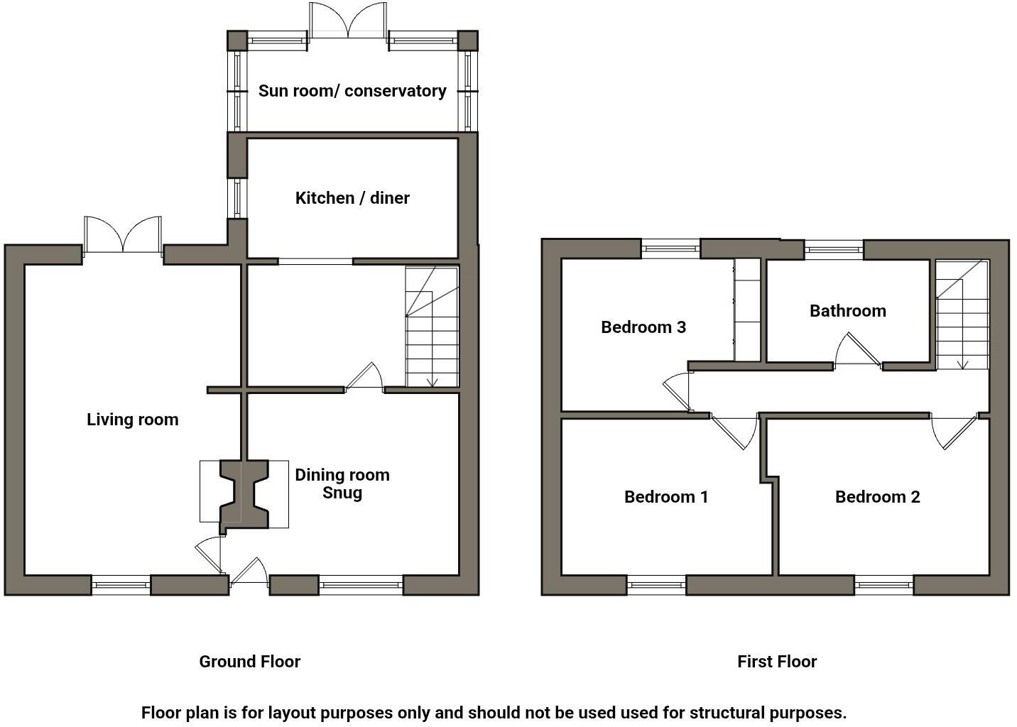 Church Lane, Croft, PE24 floorplan