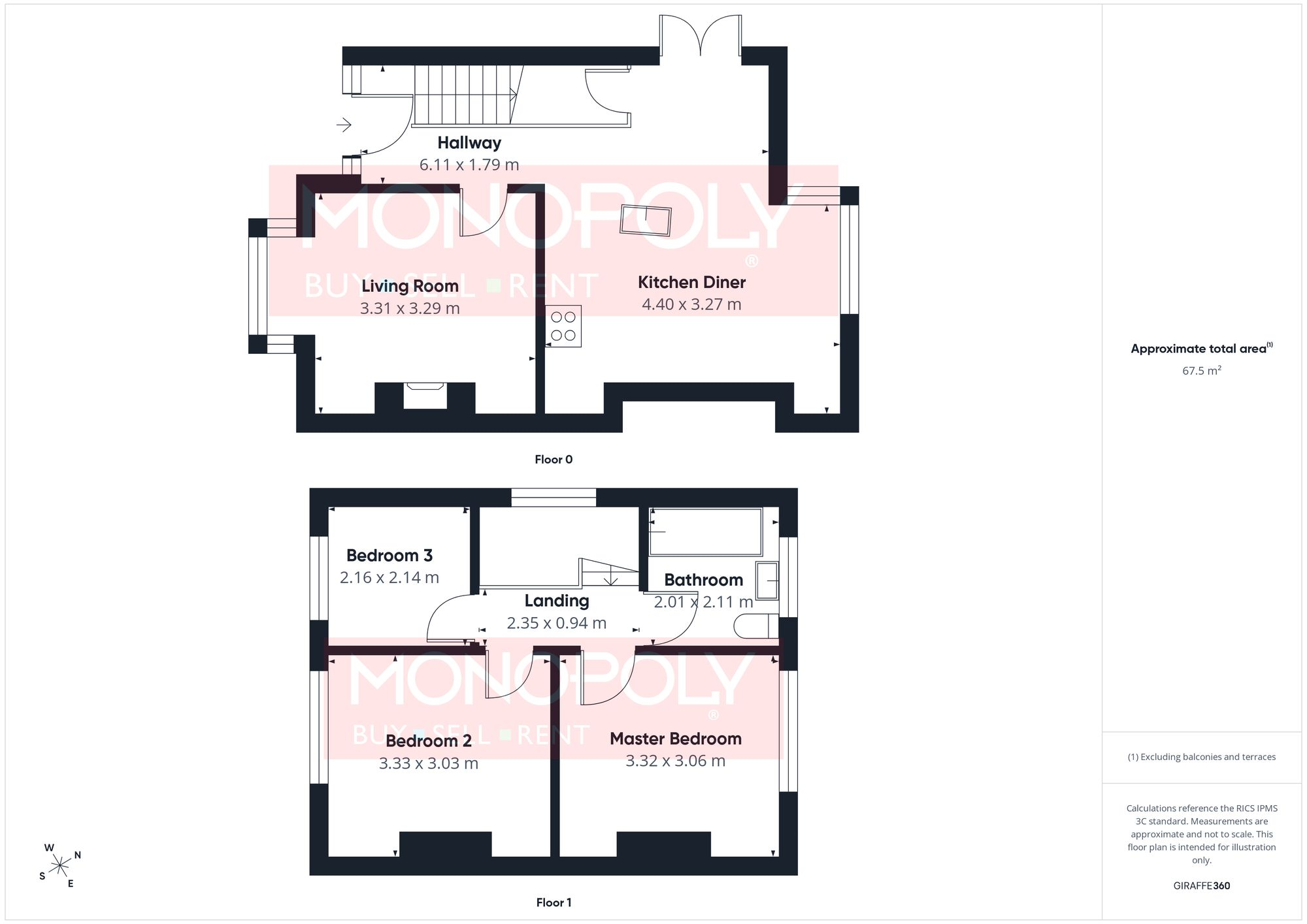 Ruthin Road, Denbigh, LL16 floorplan