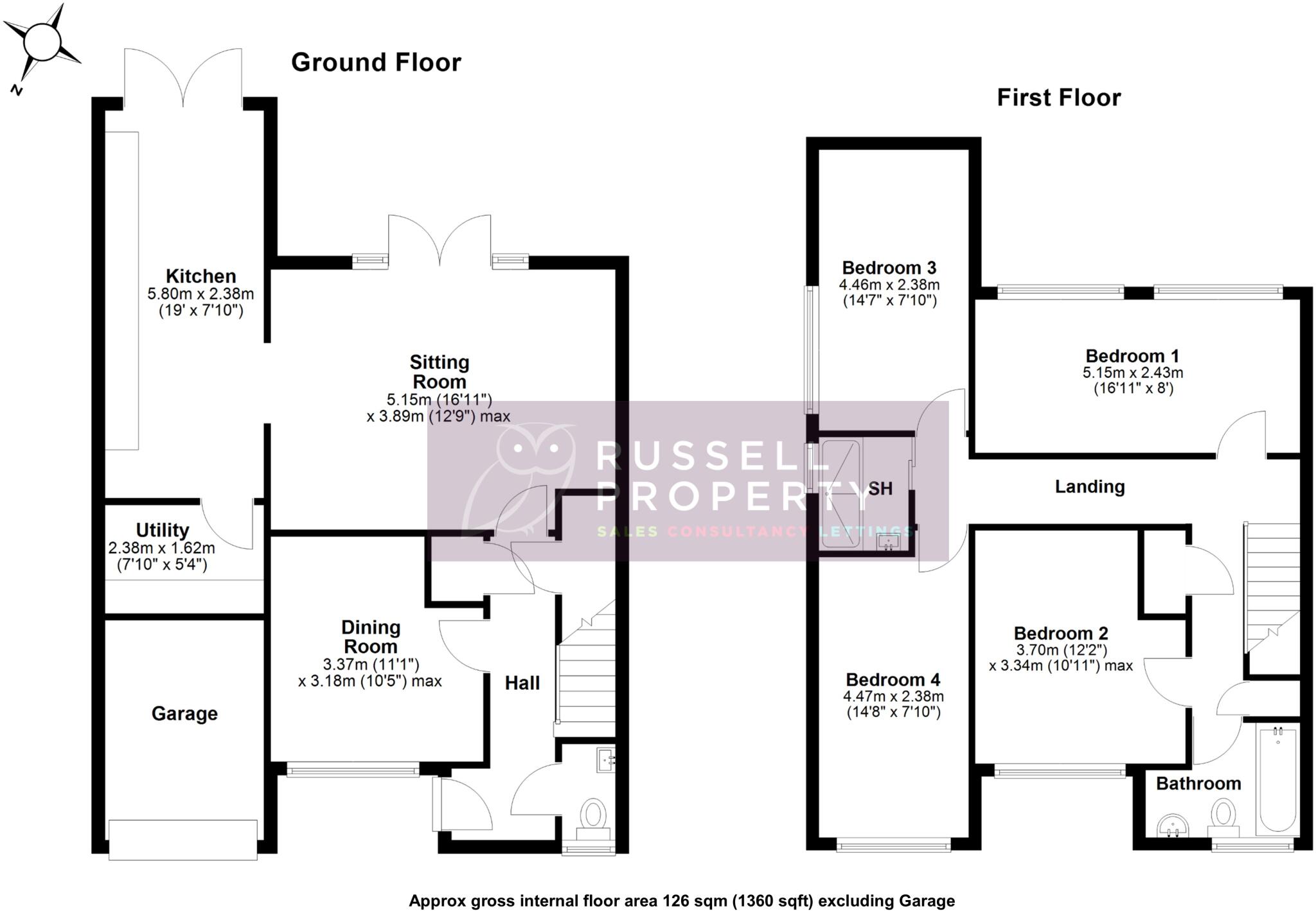 Gilbey Crescent, Stansted, Essex, CM24 floorplan
