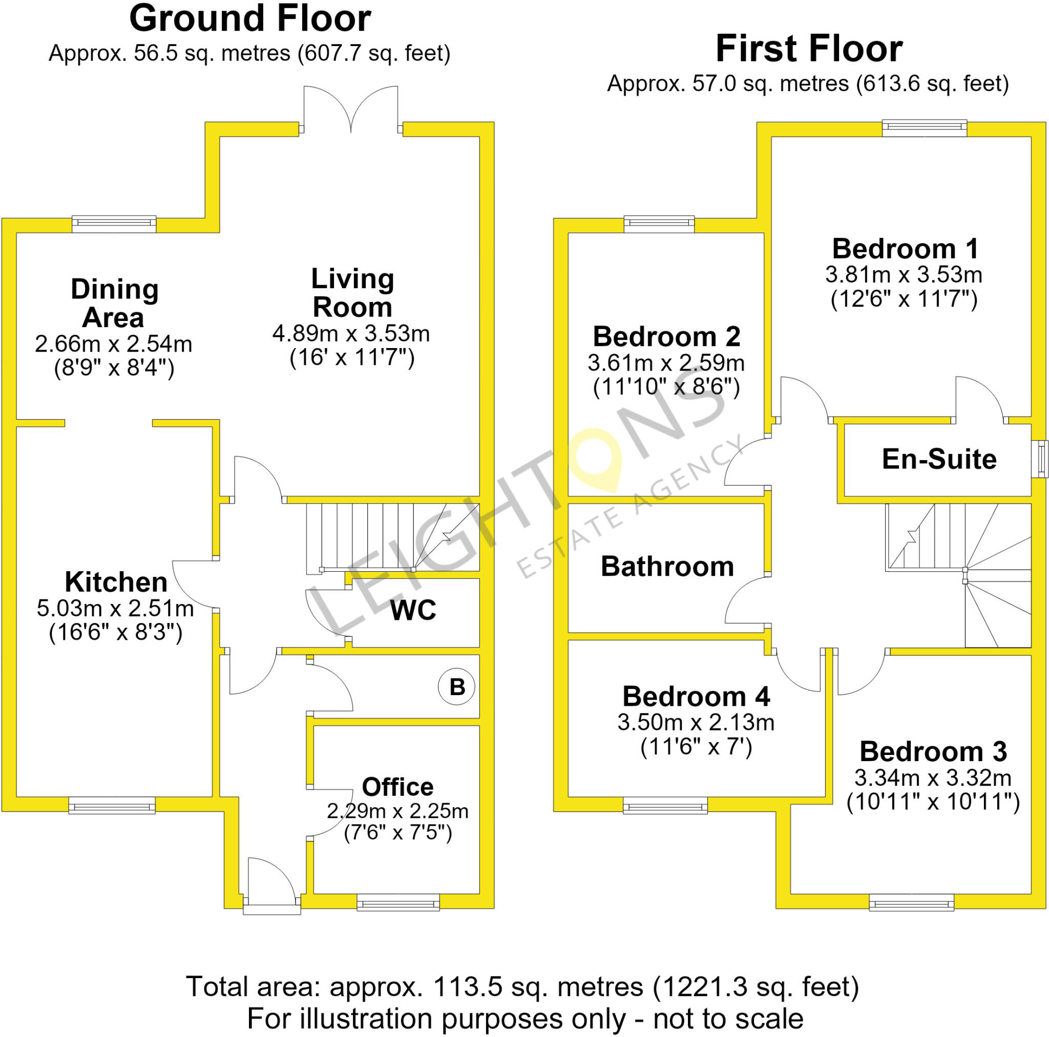Sycamore Grove, Eastburn, BD20 floorplan