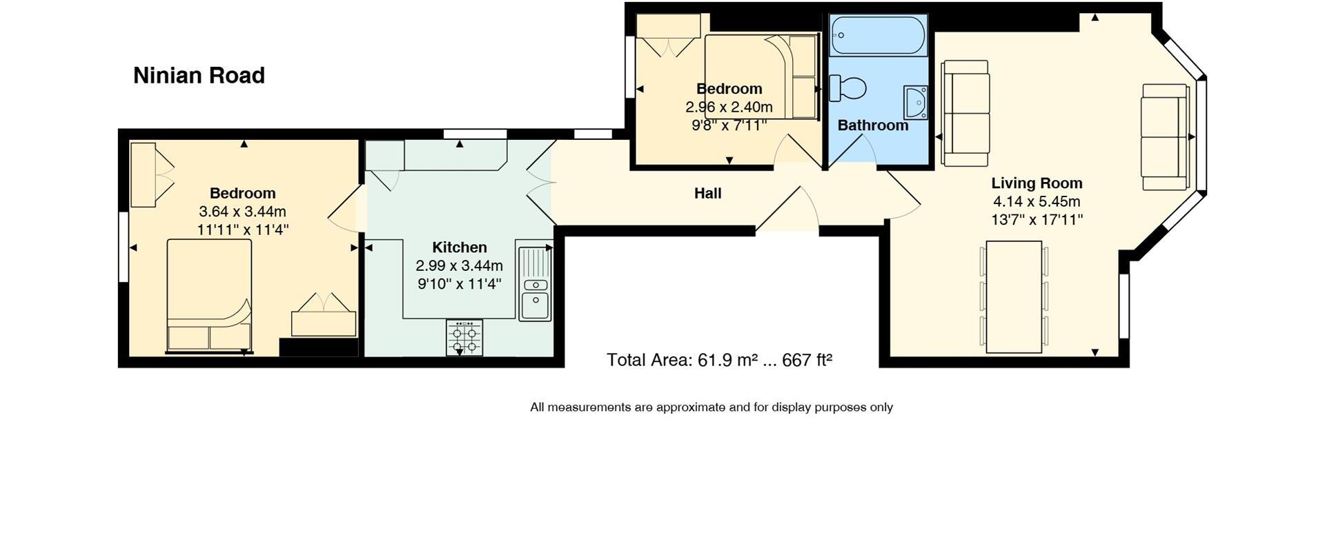 Ninian Rd, Roath, Cardiff floorplan