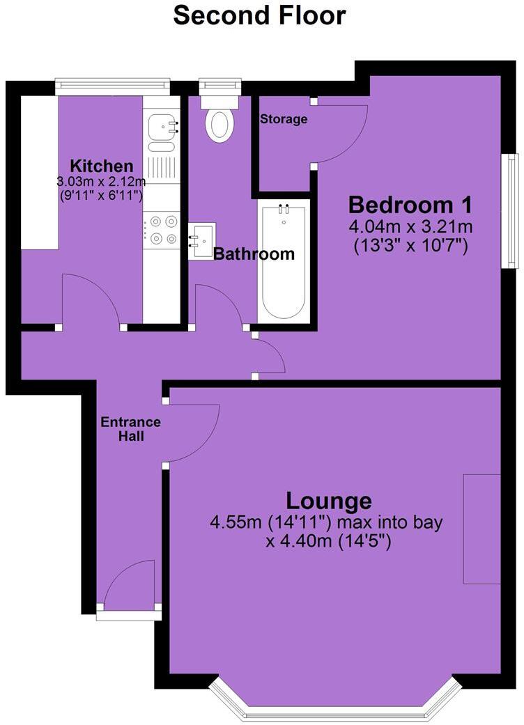 Manley Road, Whalley Range floorplan