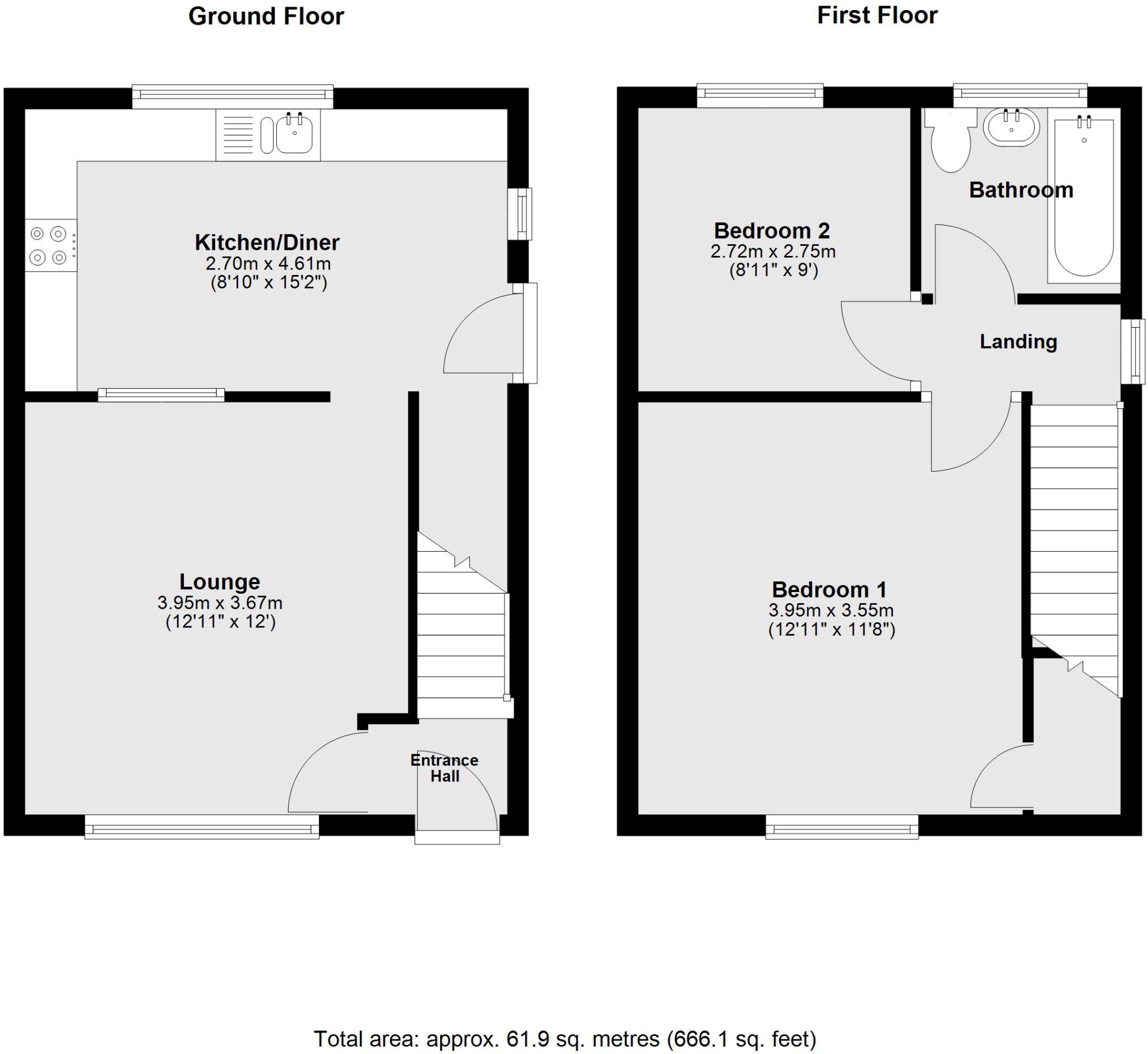 Vere Street, Lincoln floorplan
