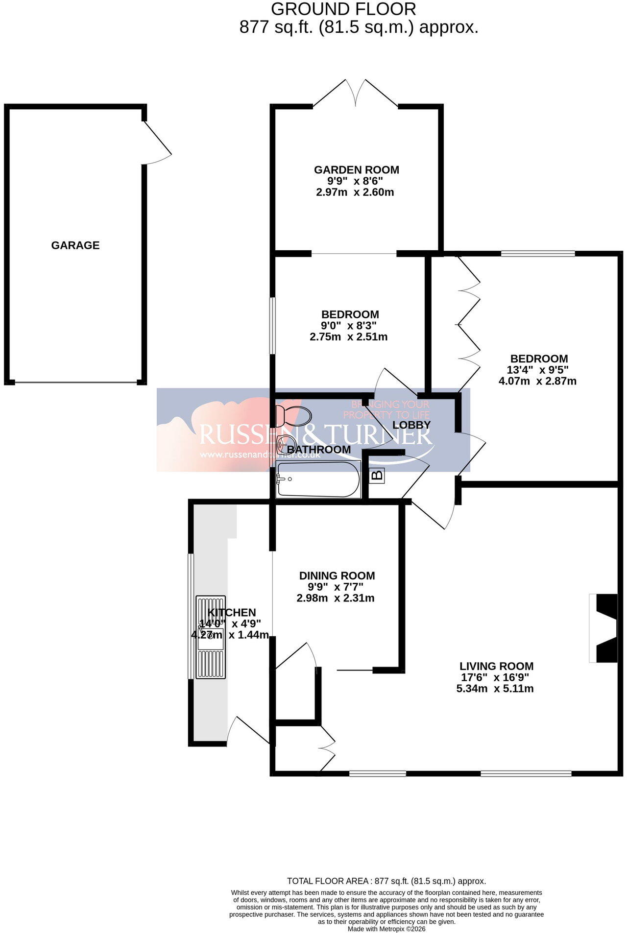West Road, Dersingham floorplan