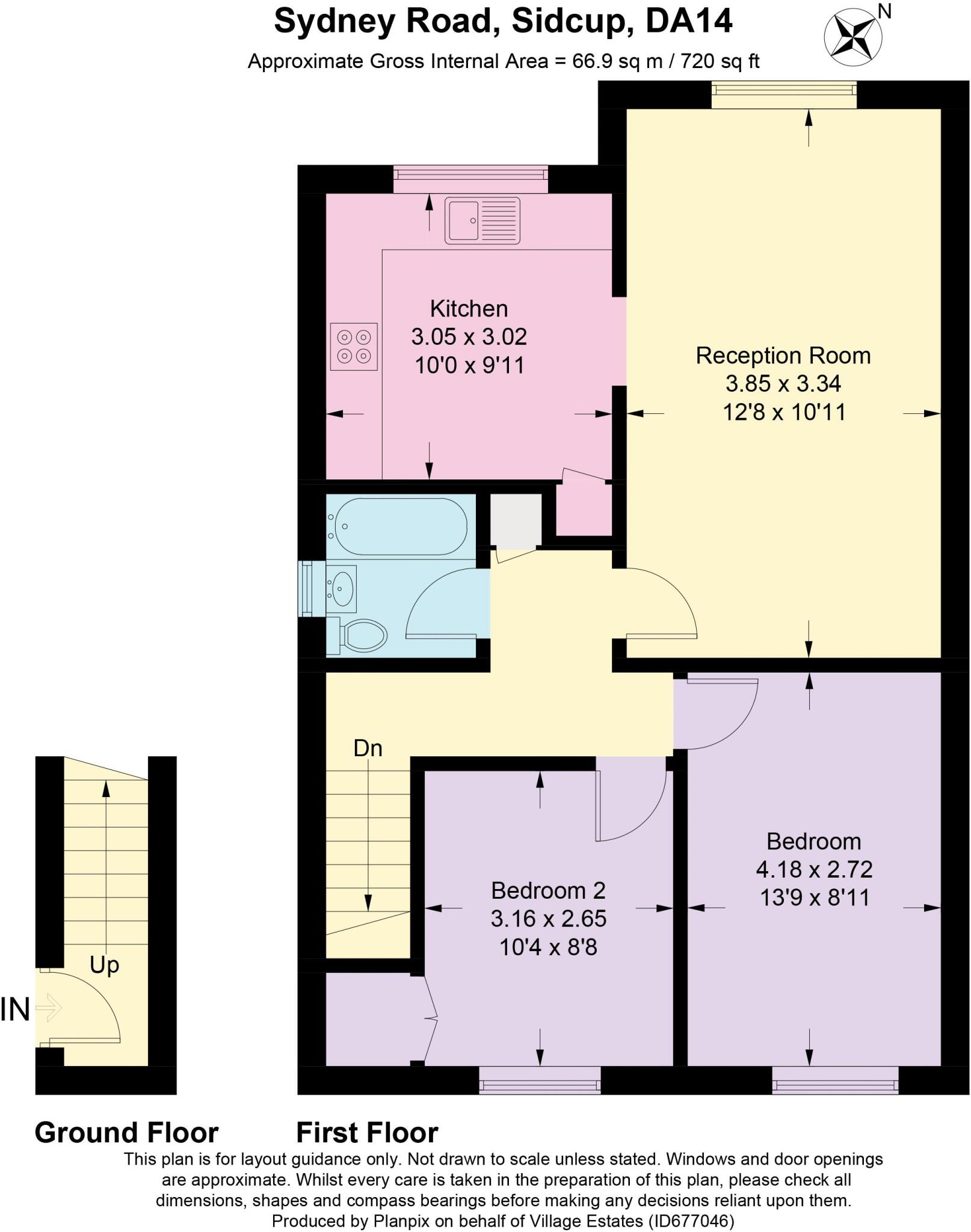 Sydney Road, Sidcup, DA14 6RB floorplan