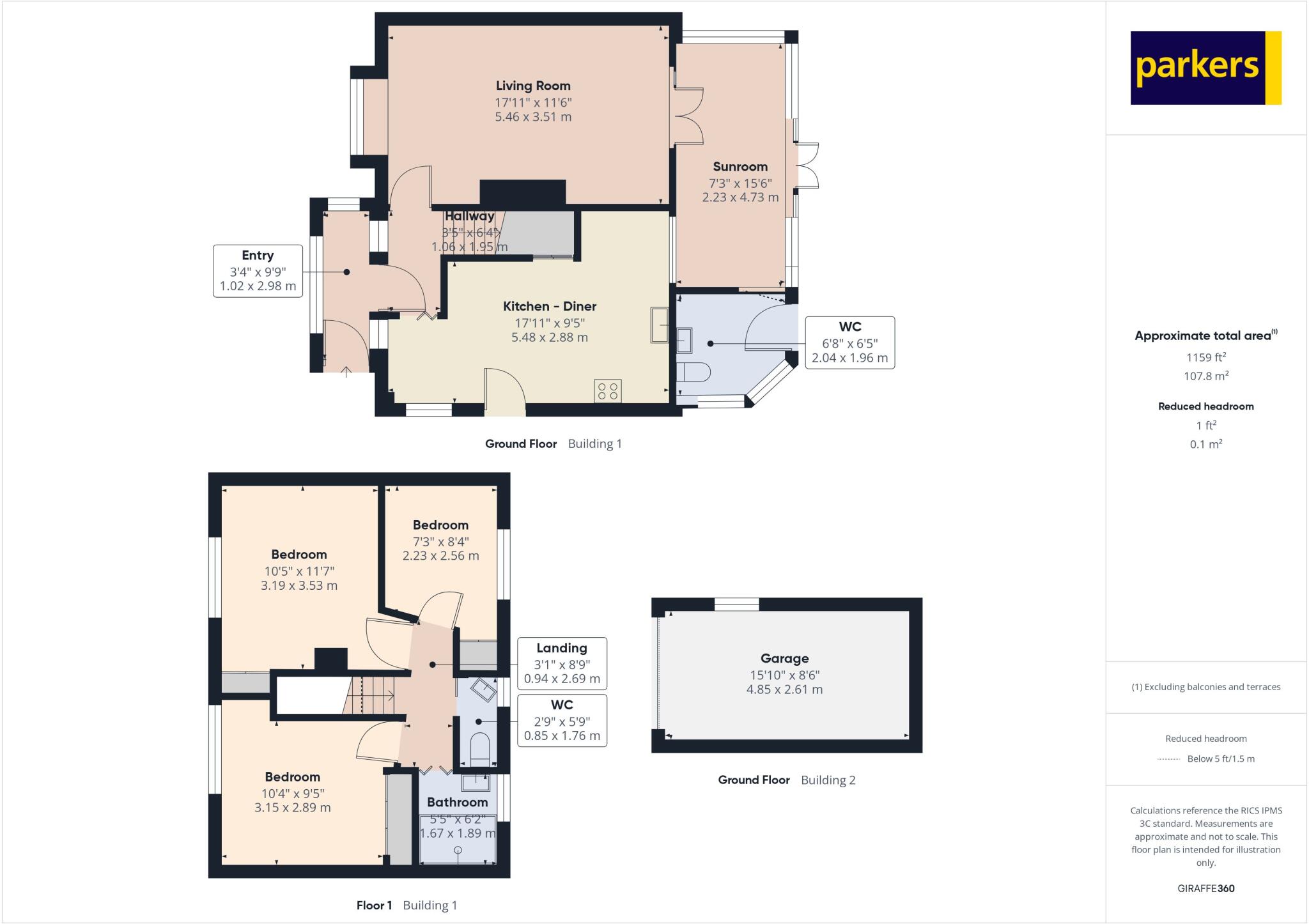 Three Firs Way, Burghfield Common, Reading, Berkshire, RG7 floorplan