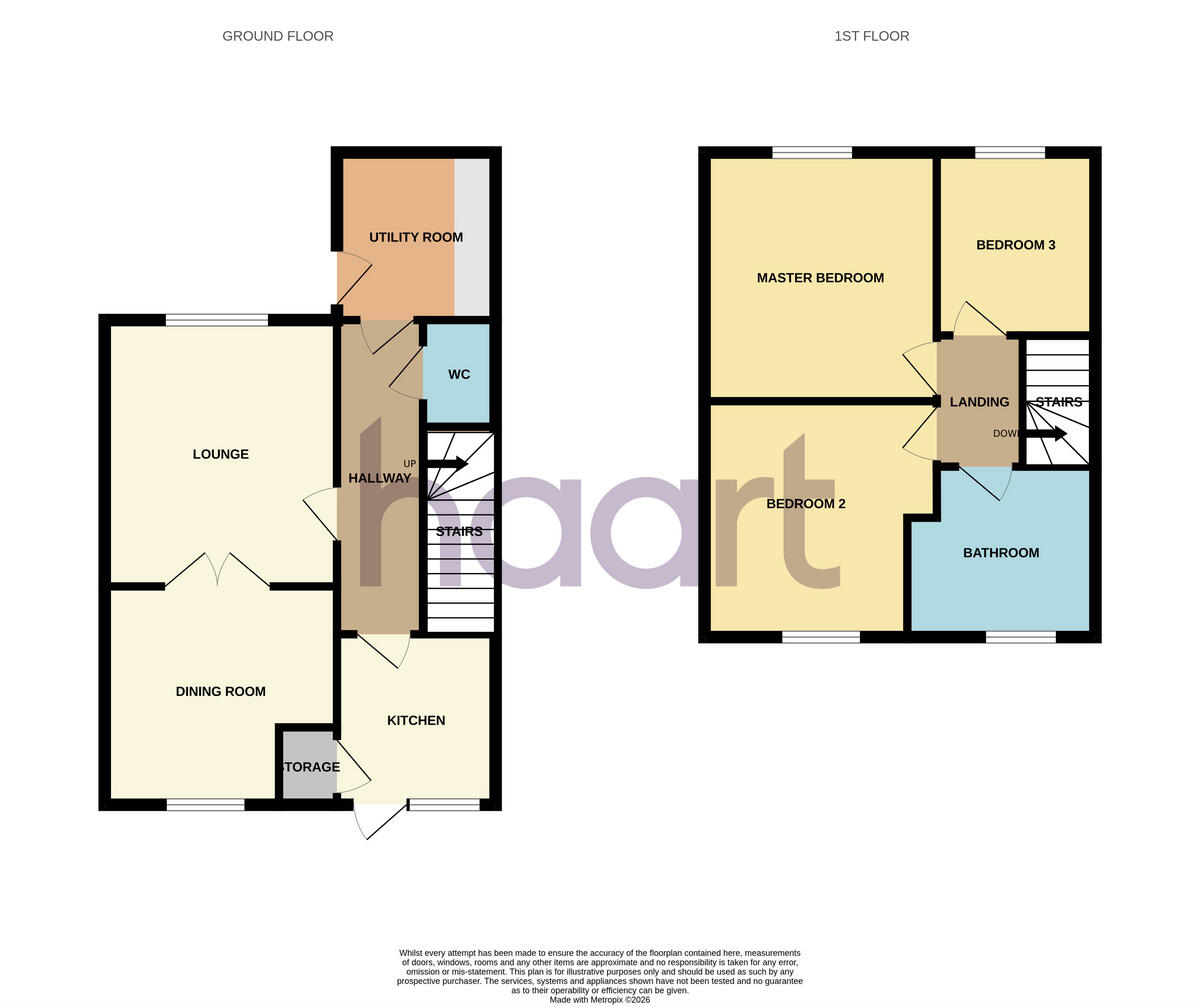 Cheshire Close, Cardiff floorplan