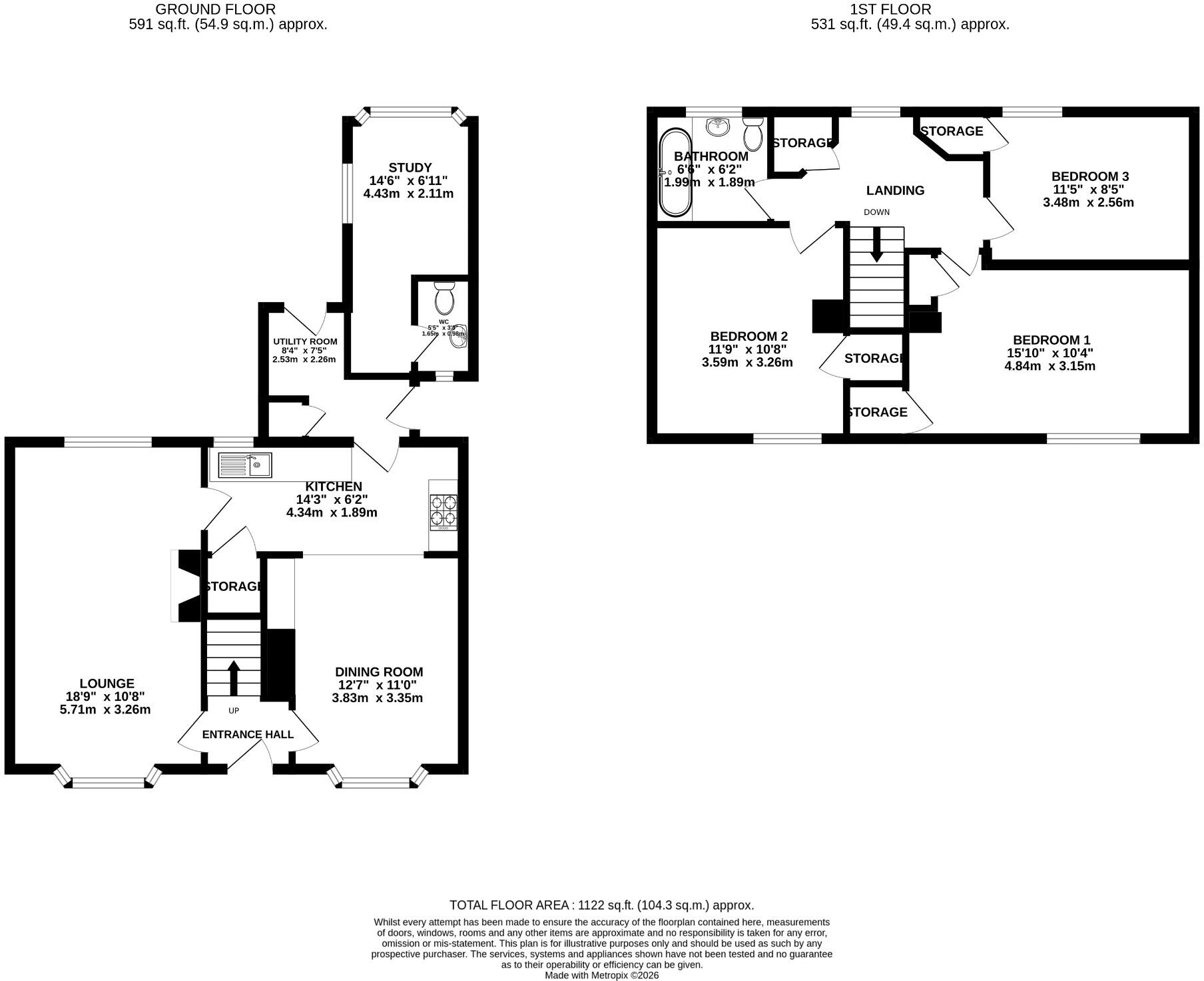 Rideaway Drive, Hemingford Abbots, Huntingdon, PE28 floorplan