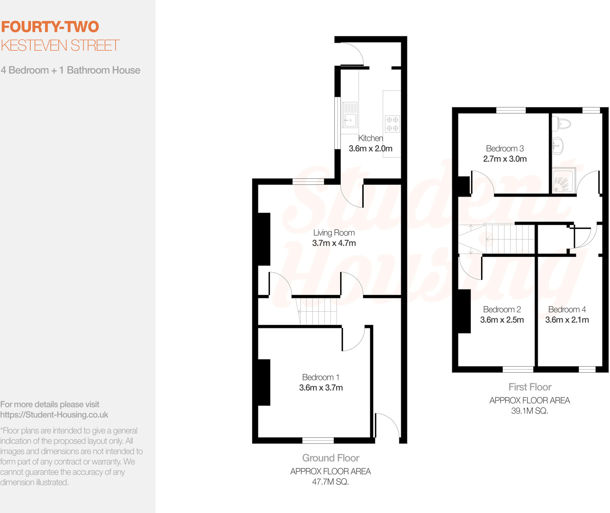 Kesteven St // 3 Bed // August 2027 floorplan