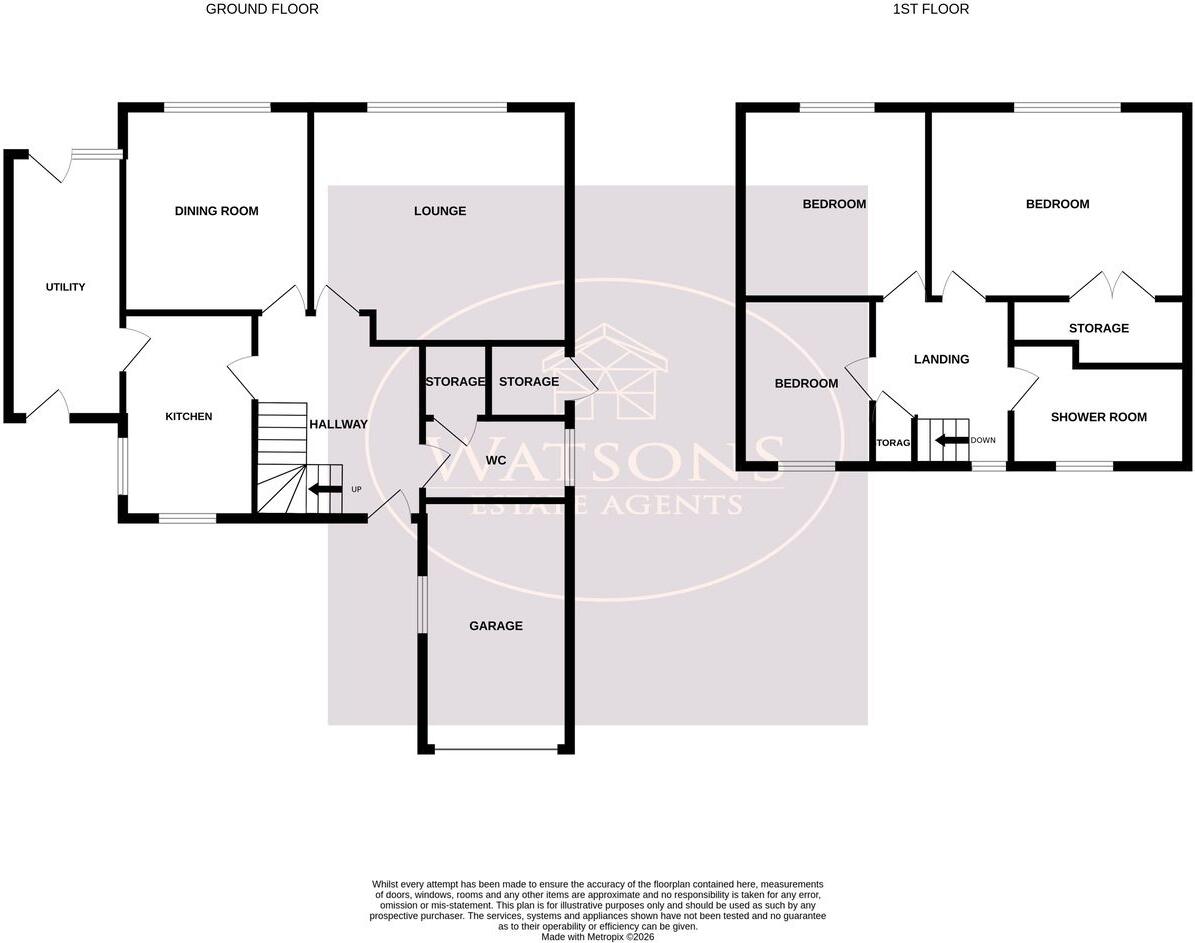 Plumptre Way, Eastwood, Nottingham, NG16 floorplan