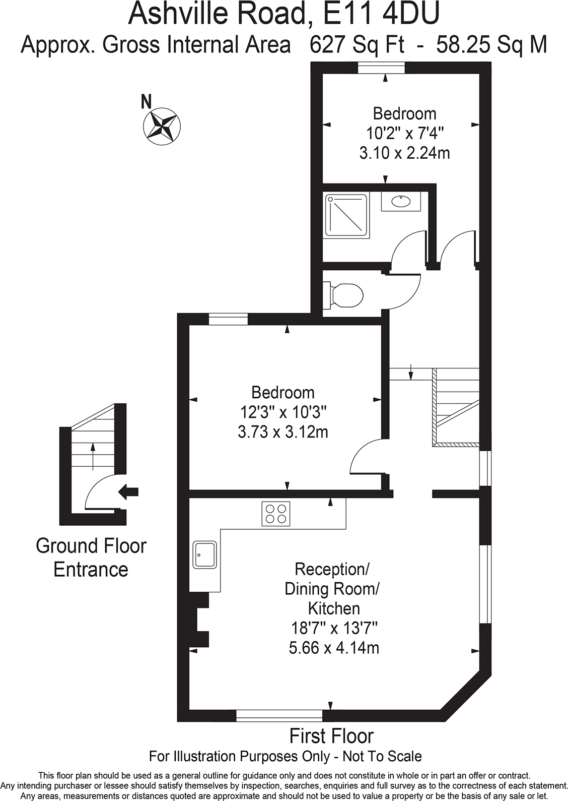 Ashville Road, London, E11 floorplan