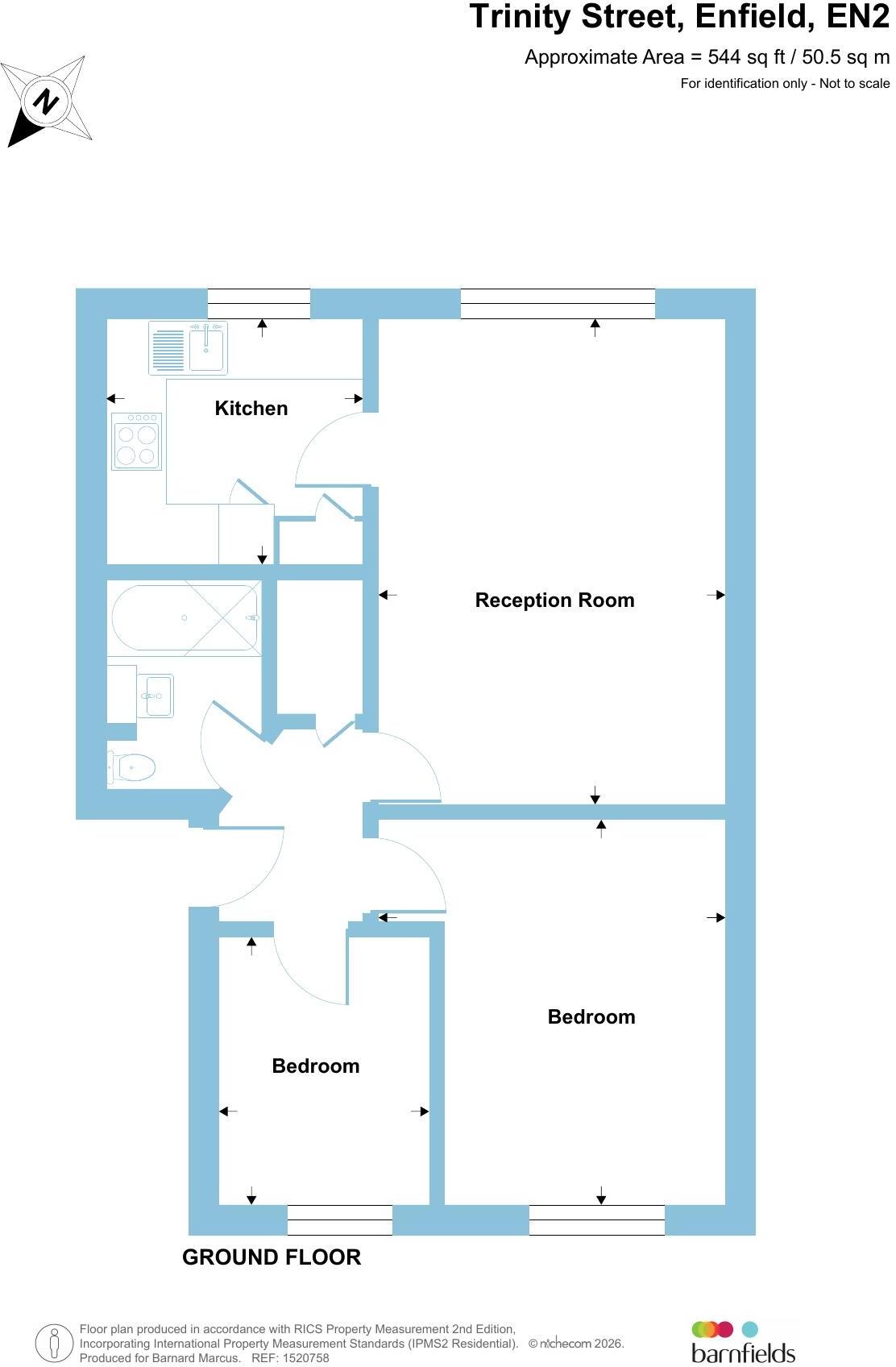 Trinity Street, Enfield floorplan