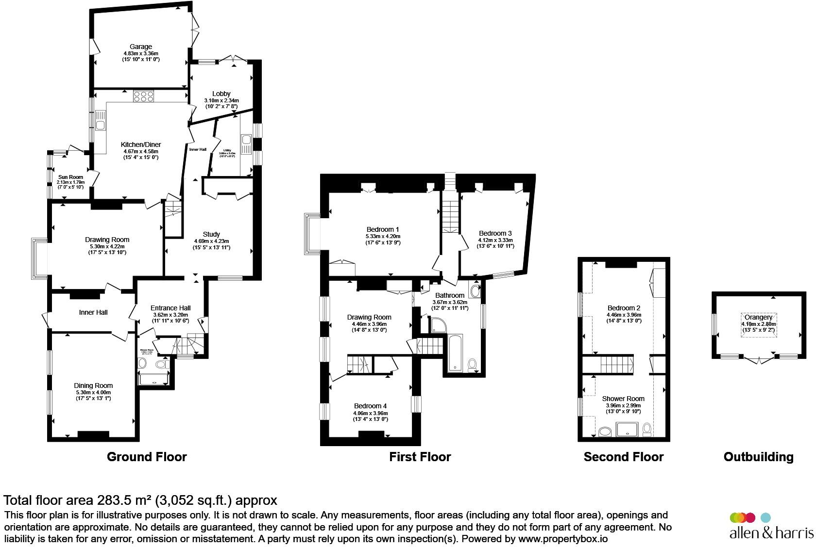 Northend, Batheaston, Bath floorplan
