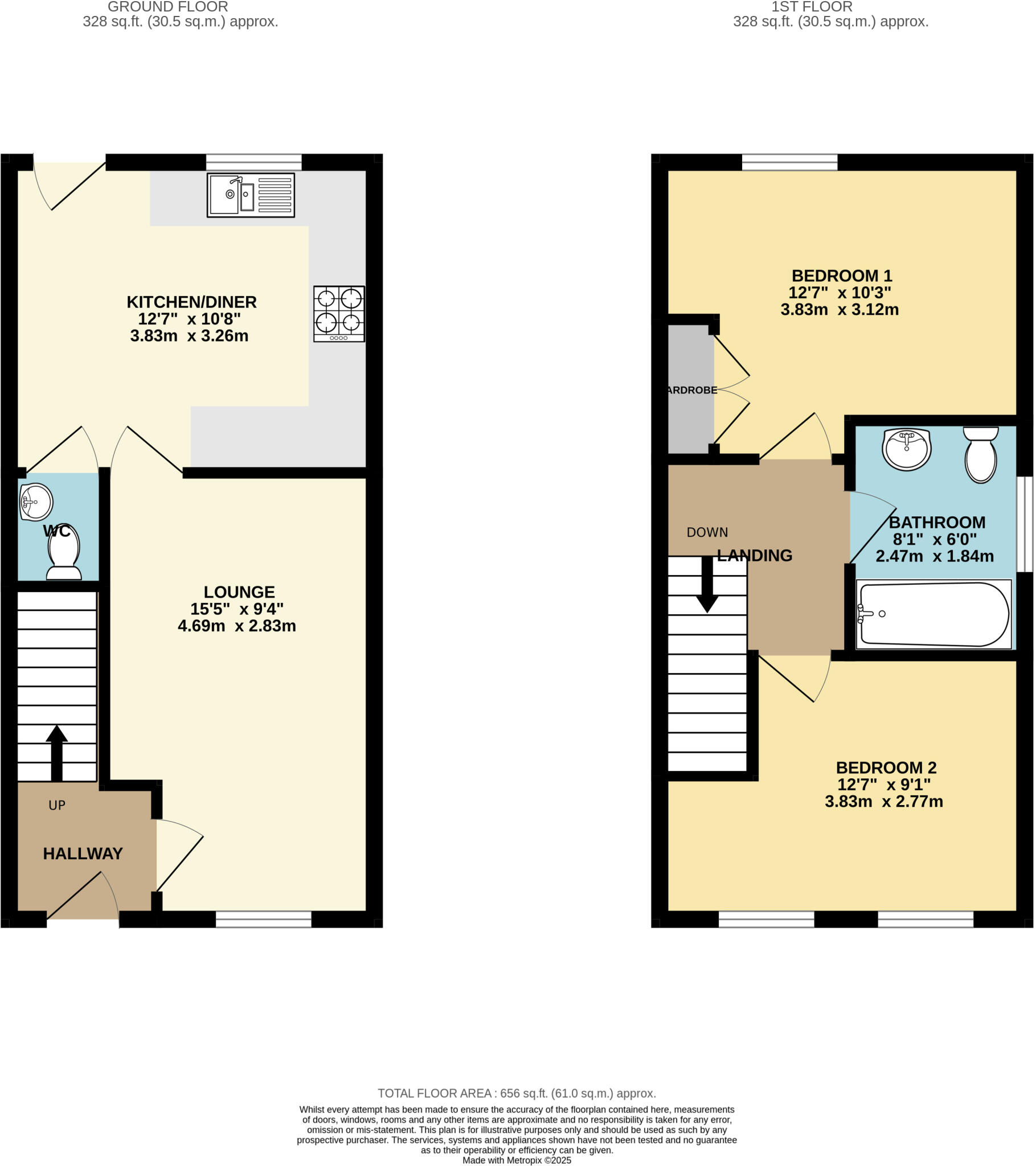 Strawflower Road, Shepshed, Loughborough, LE12 floorplan