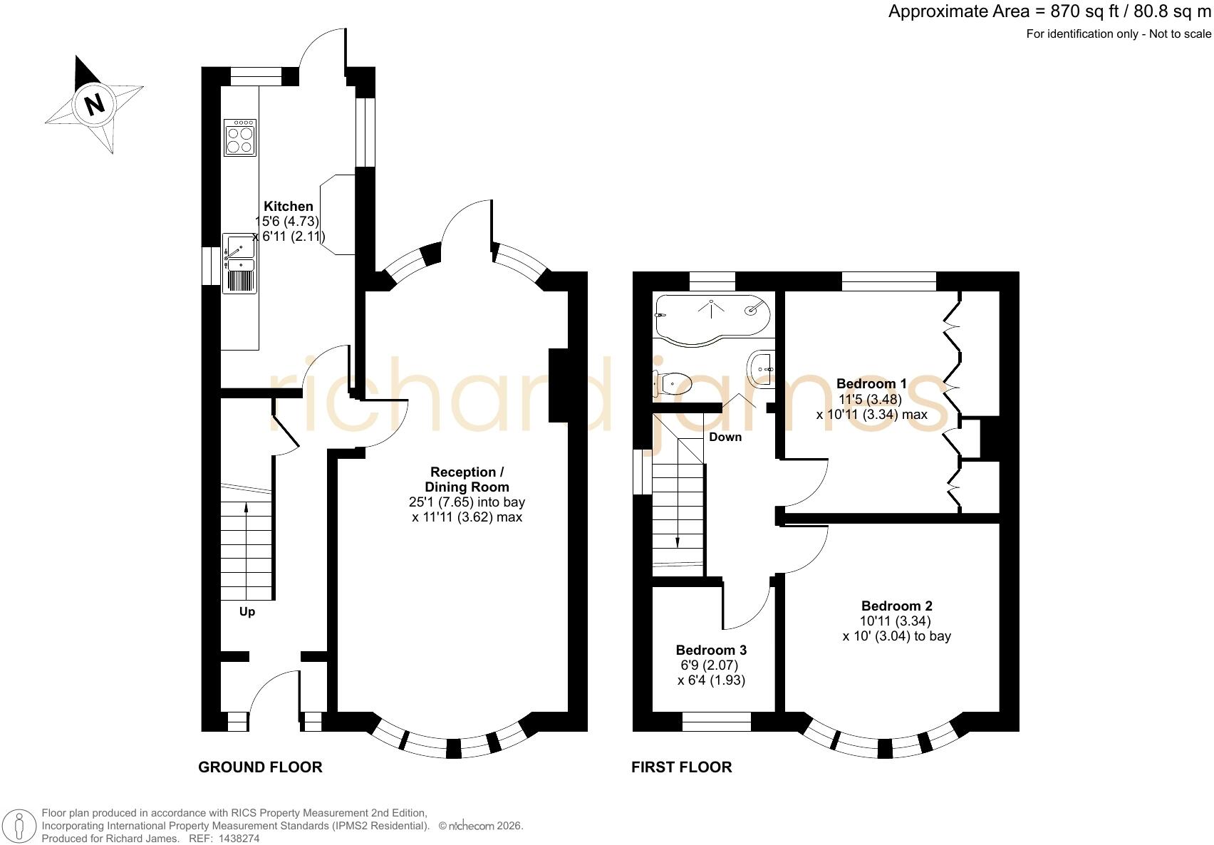 Churchward Avenue, Rodbourne Cheney, Swindon, SN2 floorplan