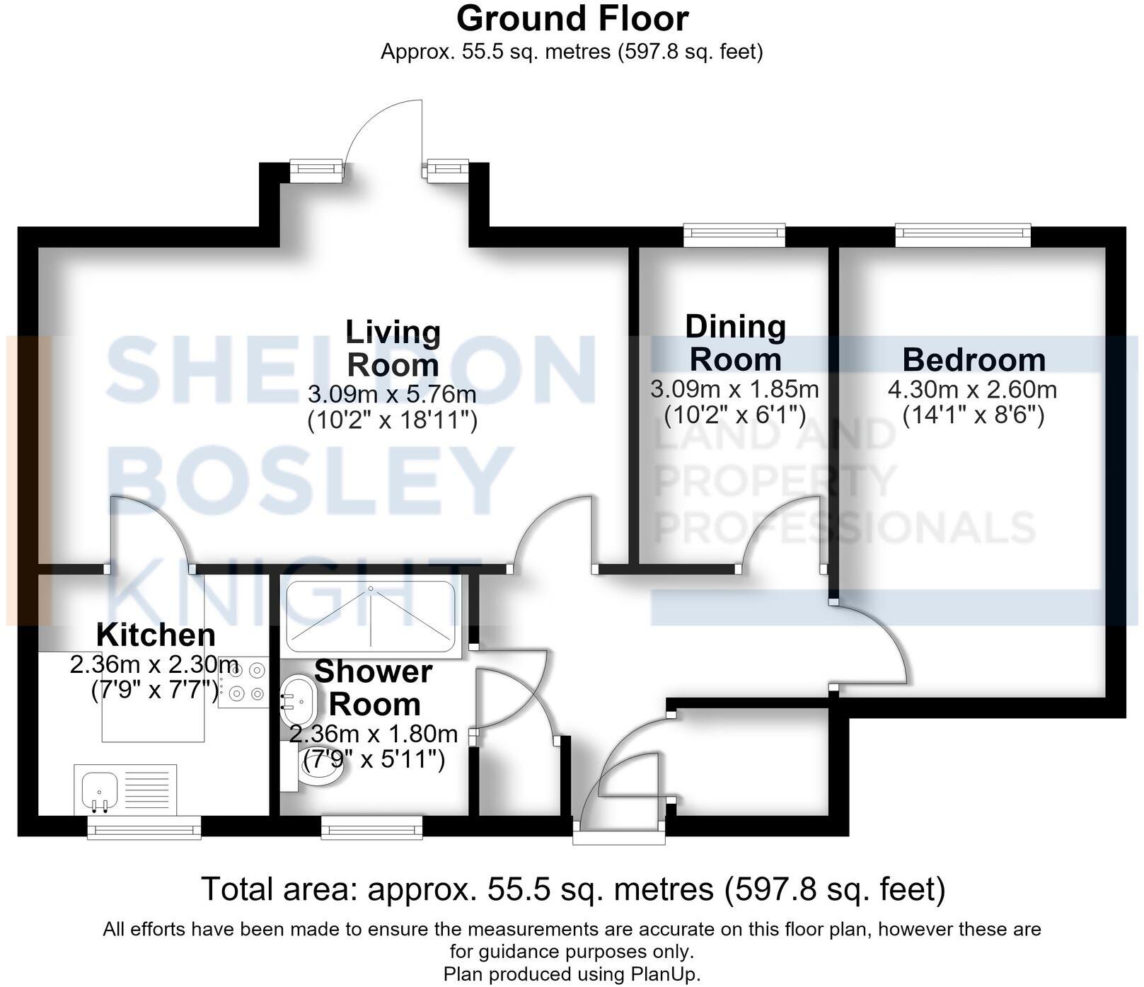 Brentwood Gardens, Finham, CV3 floorplan