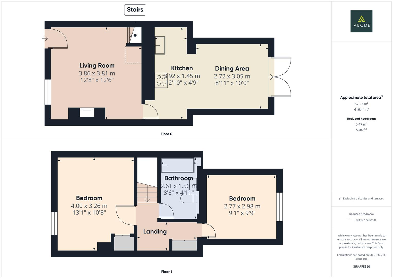 High Street, Doveridge floorplan