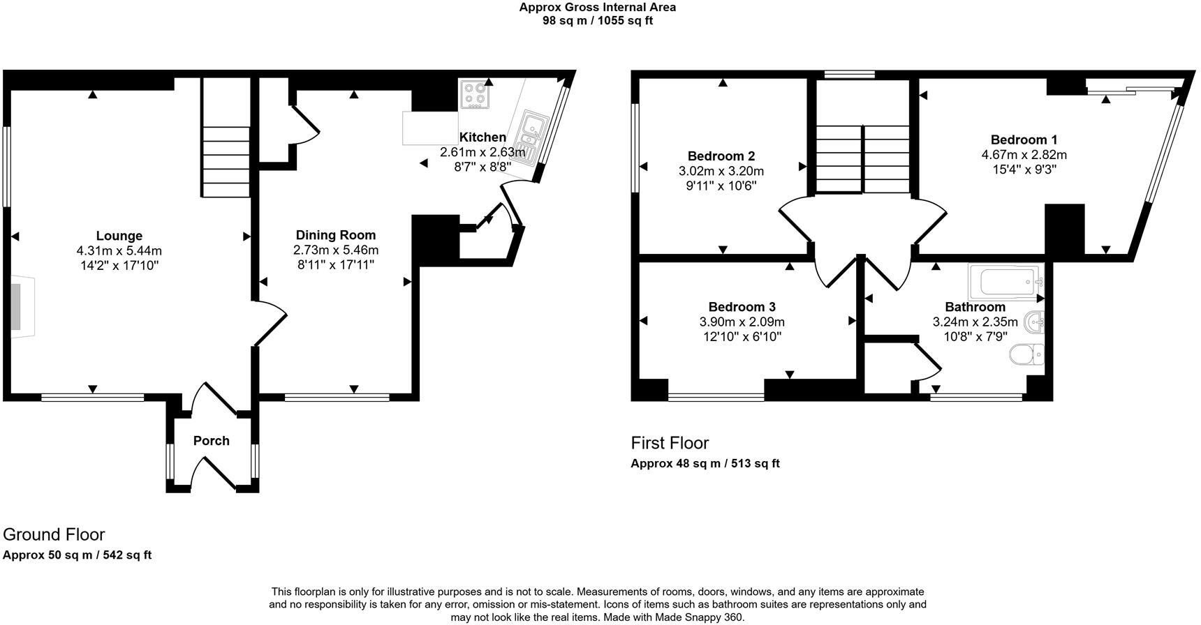 Roch, Haverfordwest floorplan