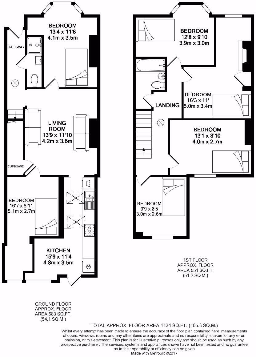 16 Guildford Road  floorplan