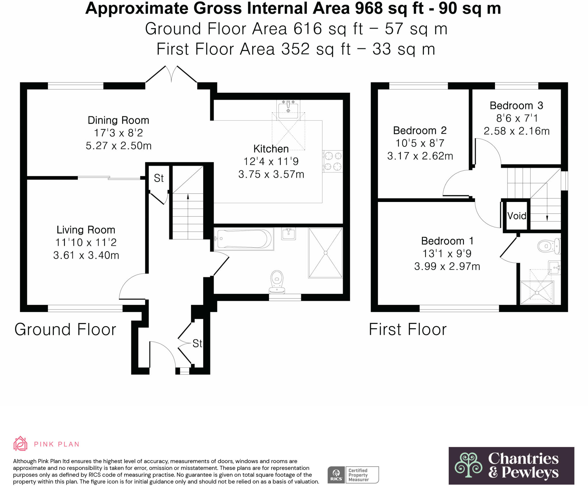 Fairlands Avenue, Fairlands floorplan