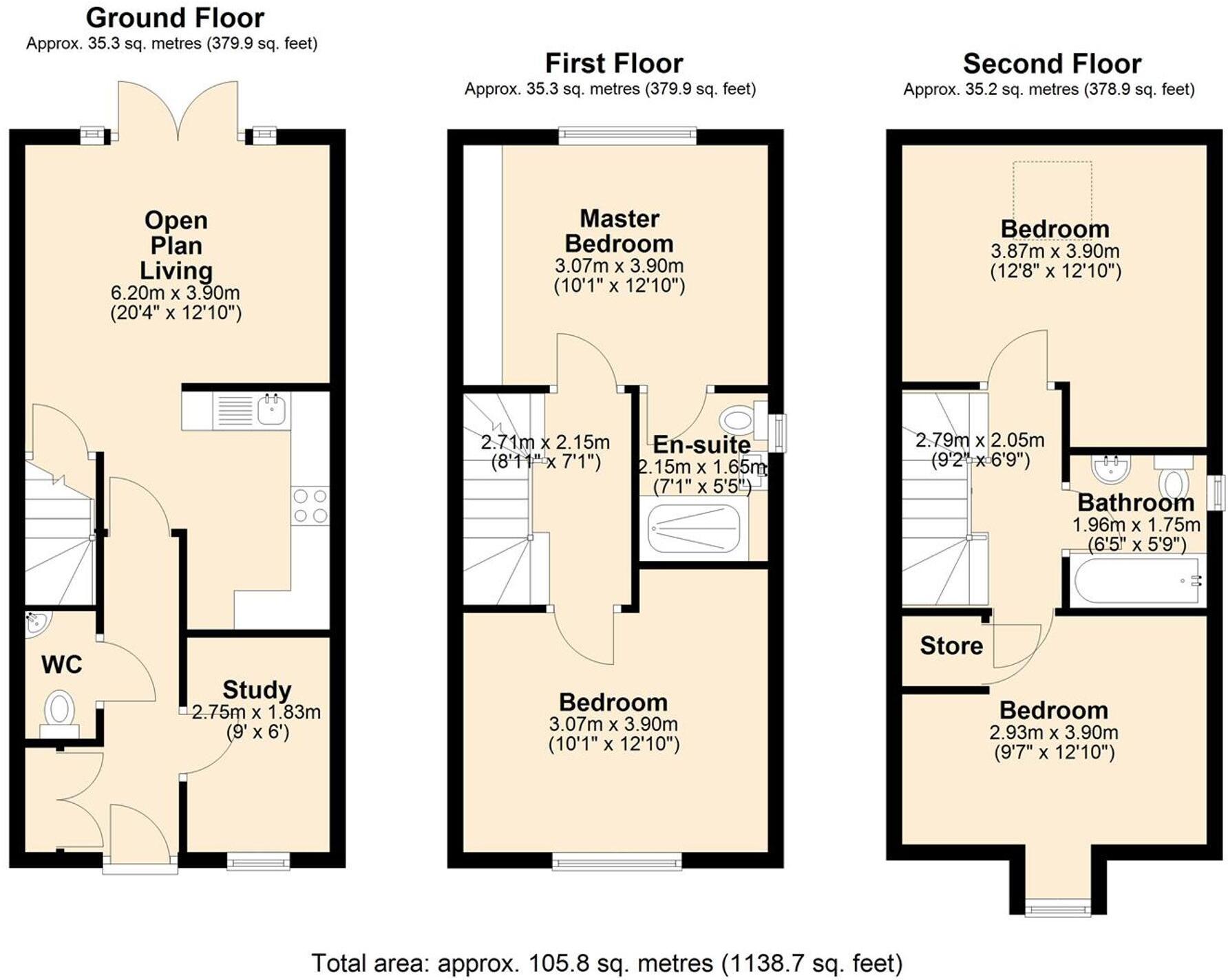 Brookbridge Road, Ince, WN2 floorplan
