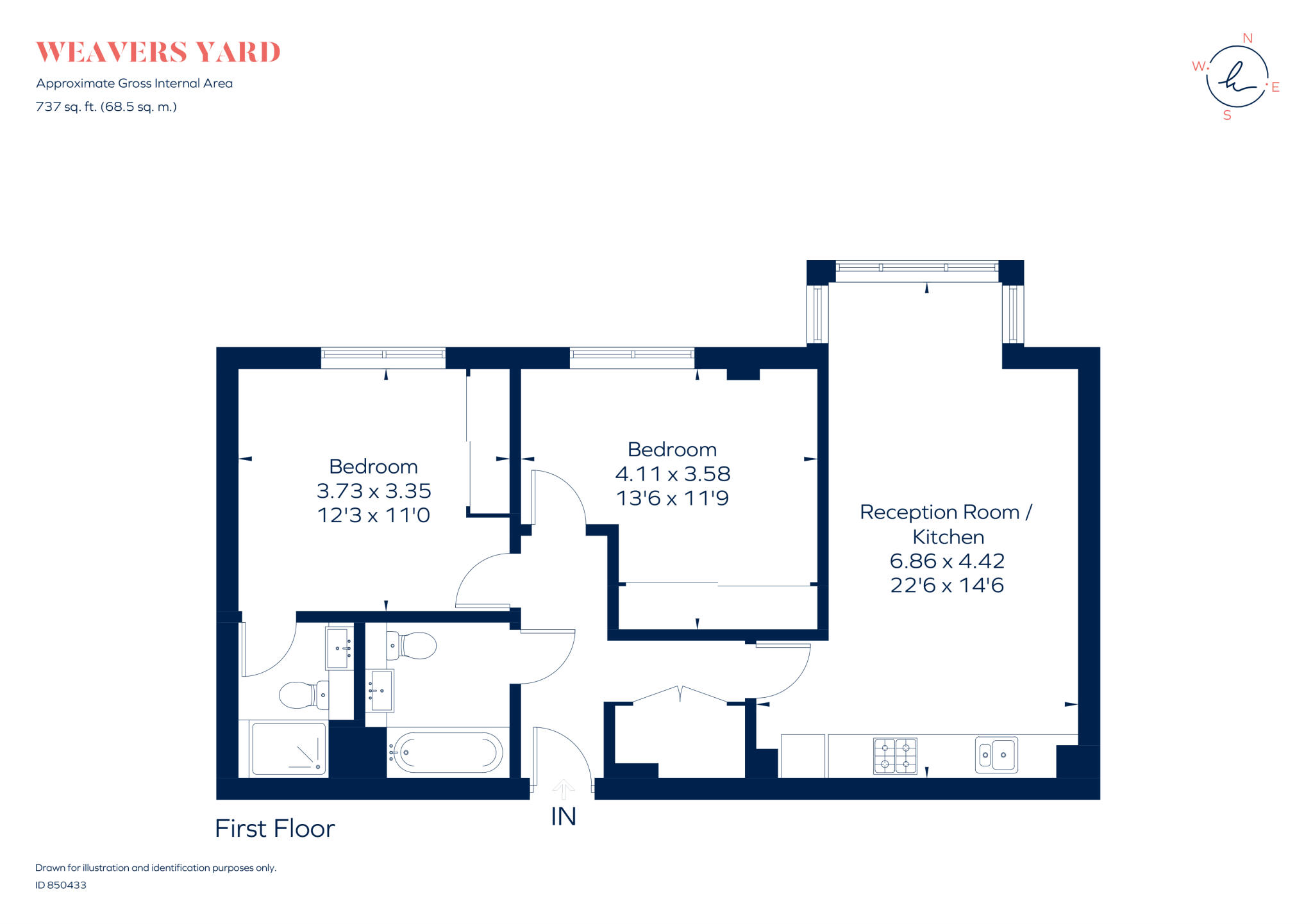 Bamboo House Newbury RG14 floorplan