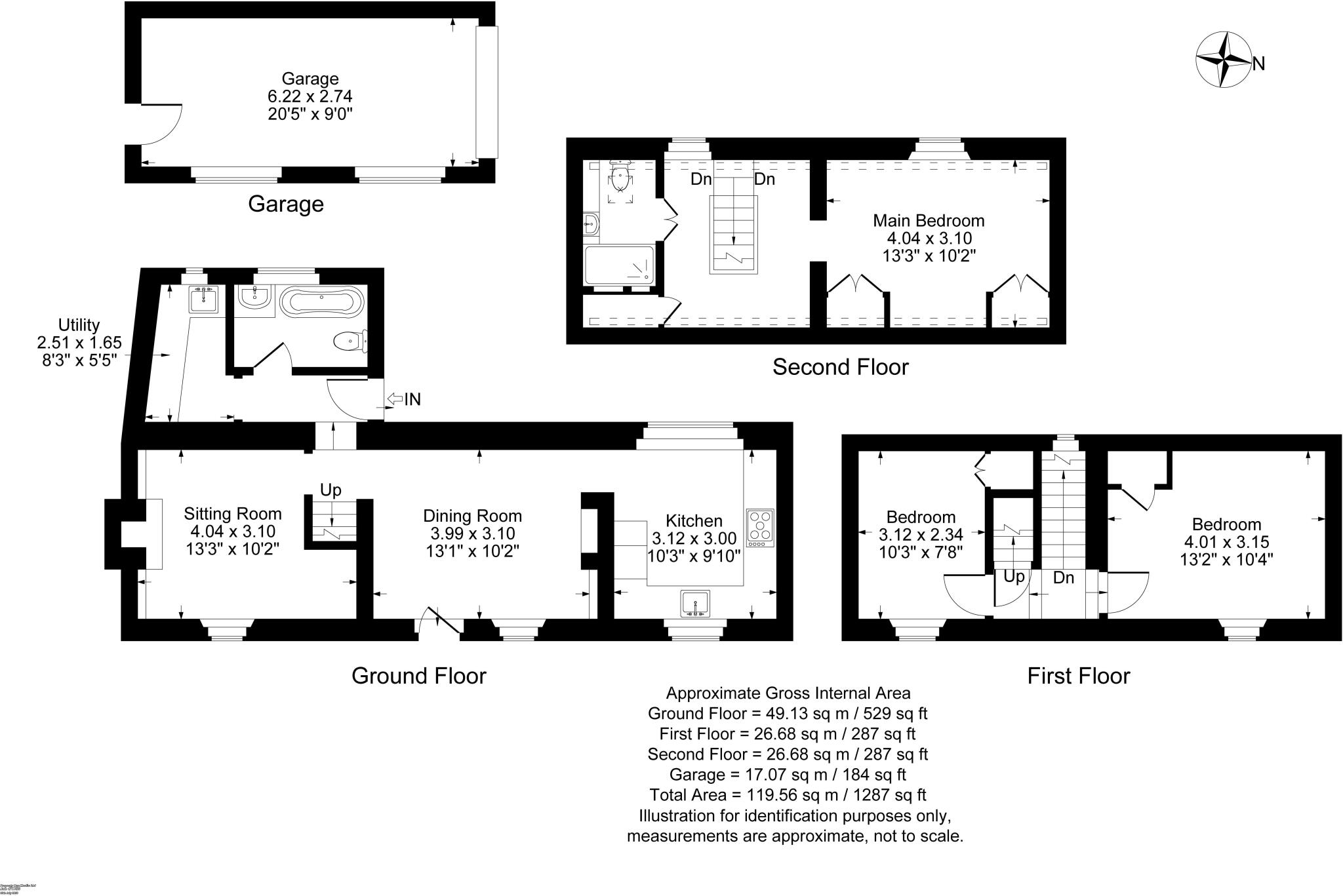 Worton Road, Middle Barton, Chipping Norton, Oxfordshire, OX7 floorplan