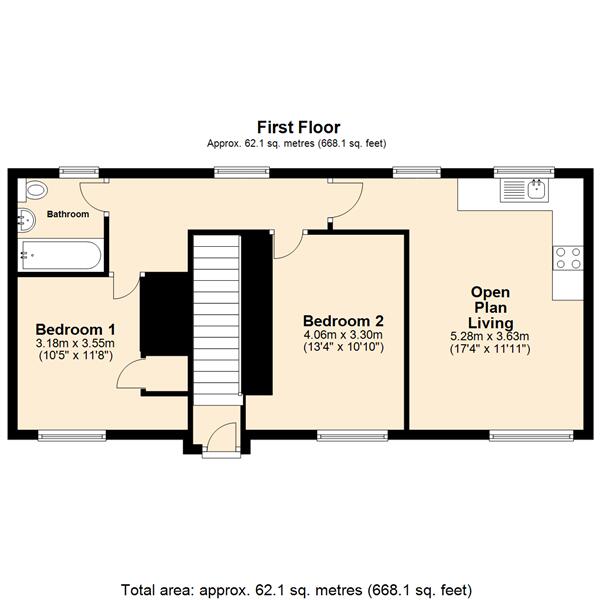 Captains Parade, PO32 floorplan