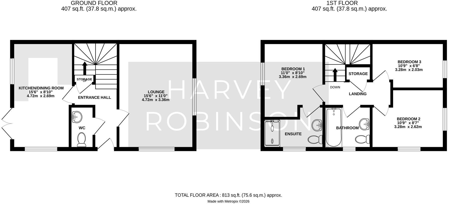 Penda Court, Buckden, PE19 floorplan