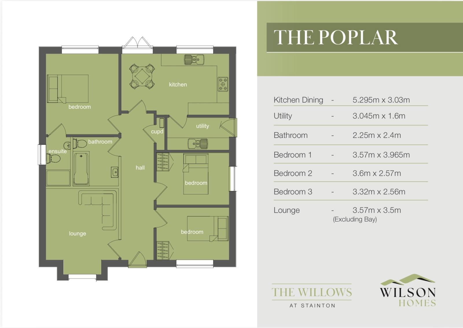 Strait Lane, Stainton floorplan